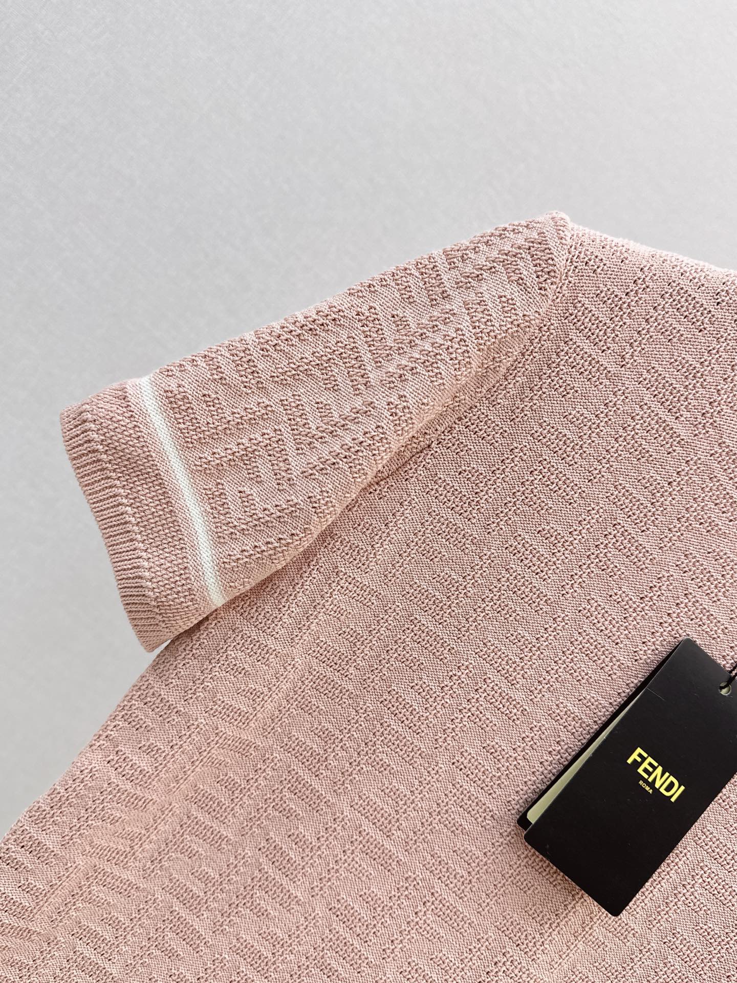 Fen 26ss jacquard knitwear