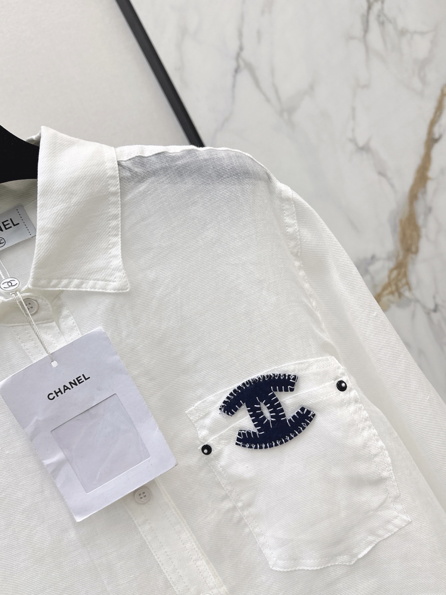 Chan 26ss embroidery shirt