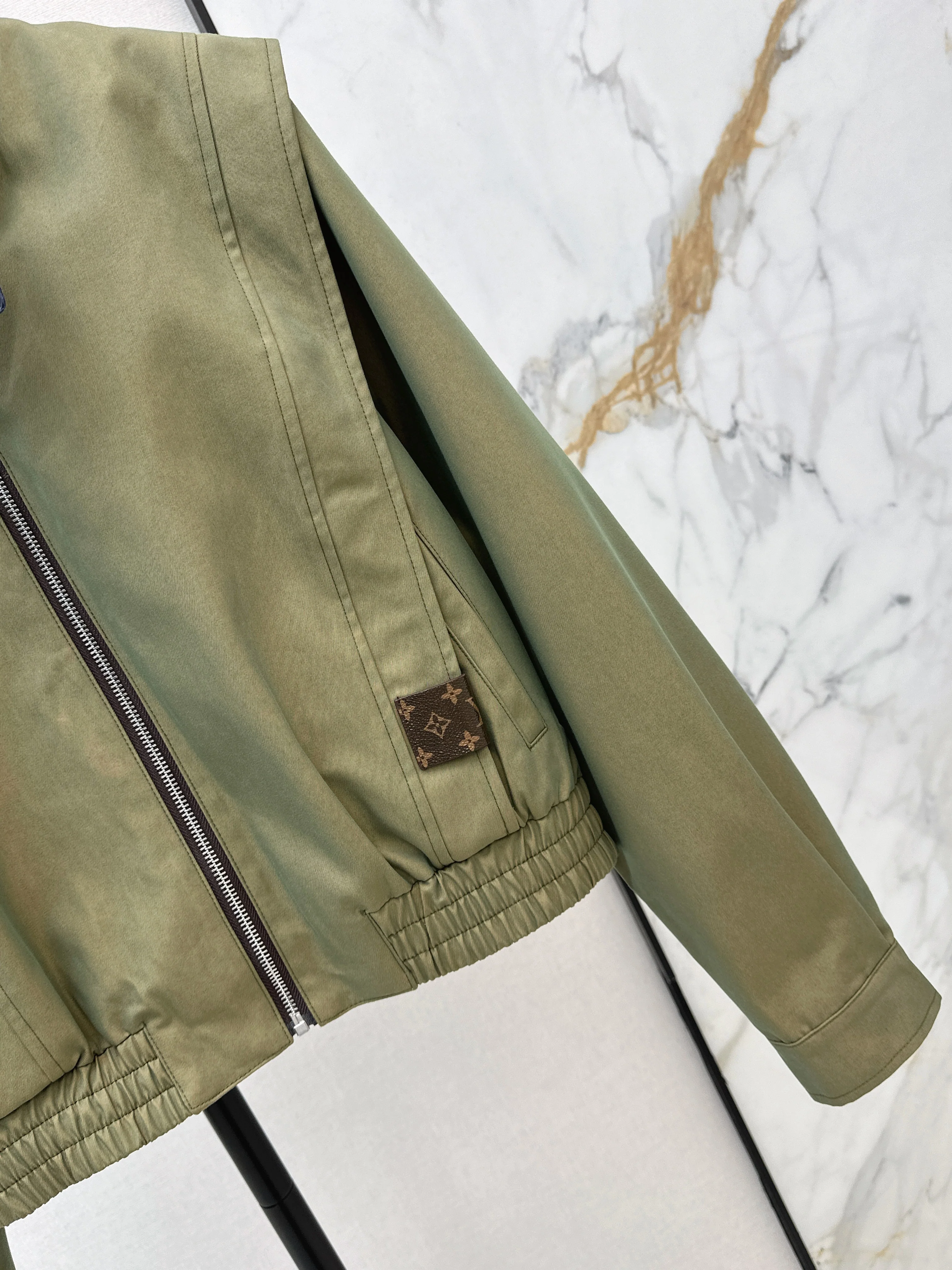 Loui 26ss padded-shoulder lapel jacket