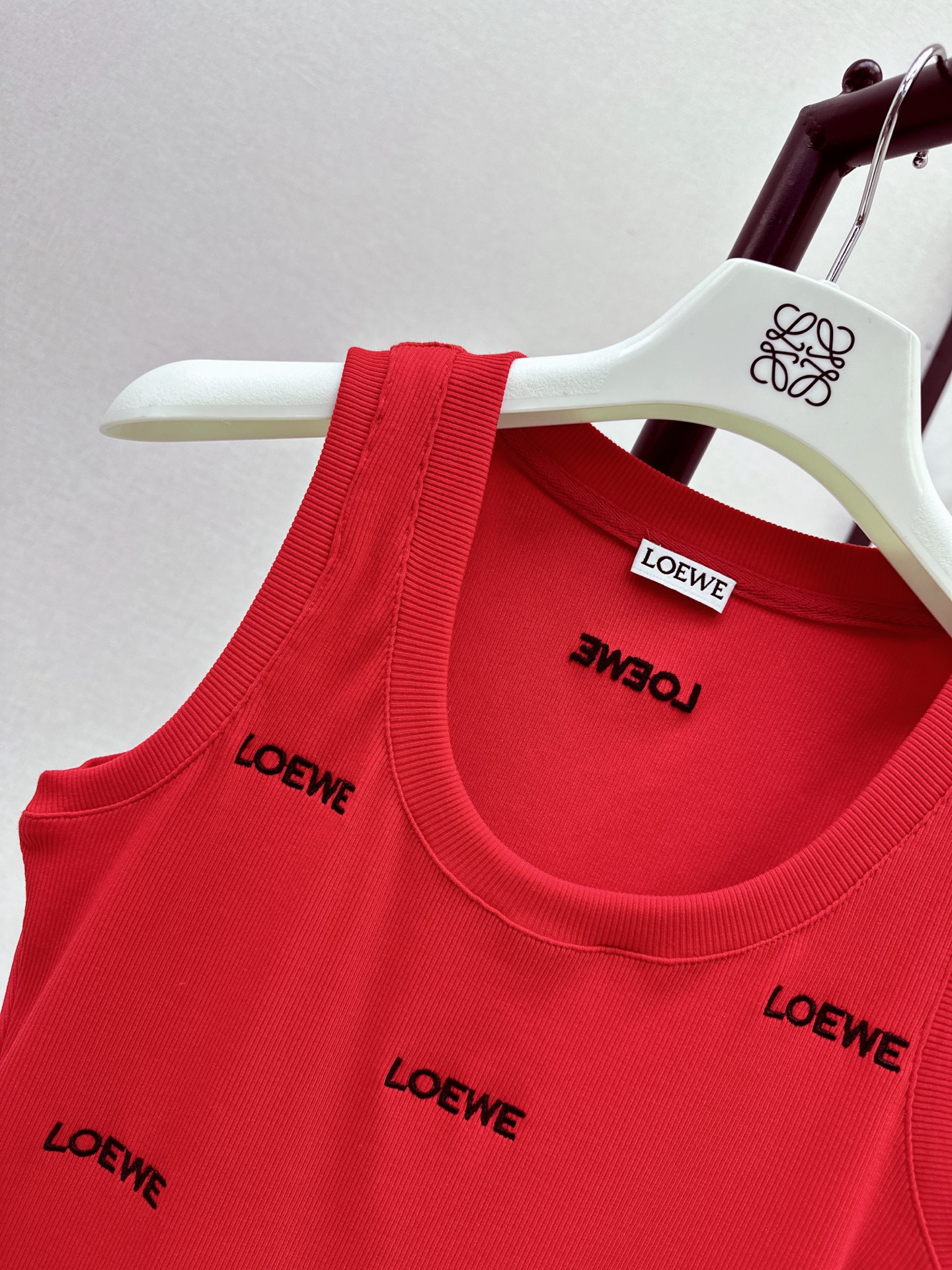 Loe 26ss embroidery vest