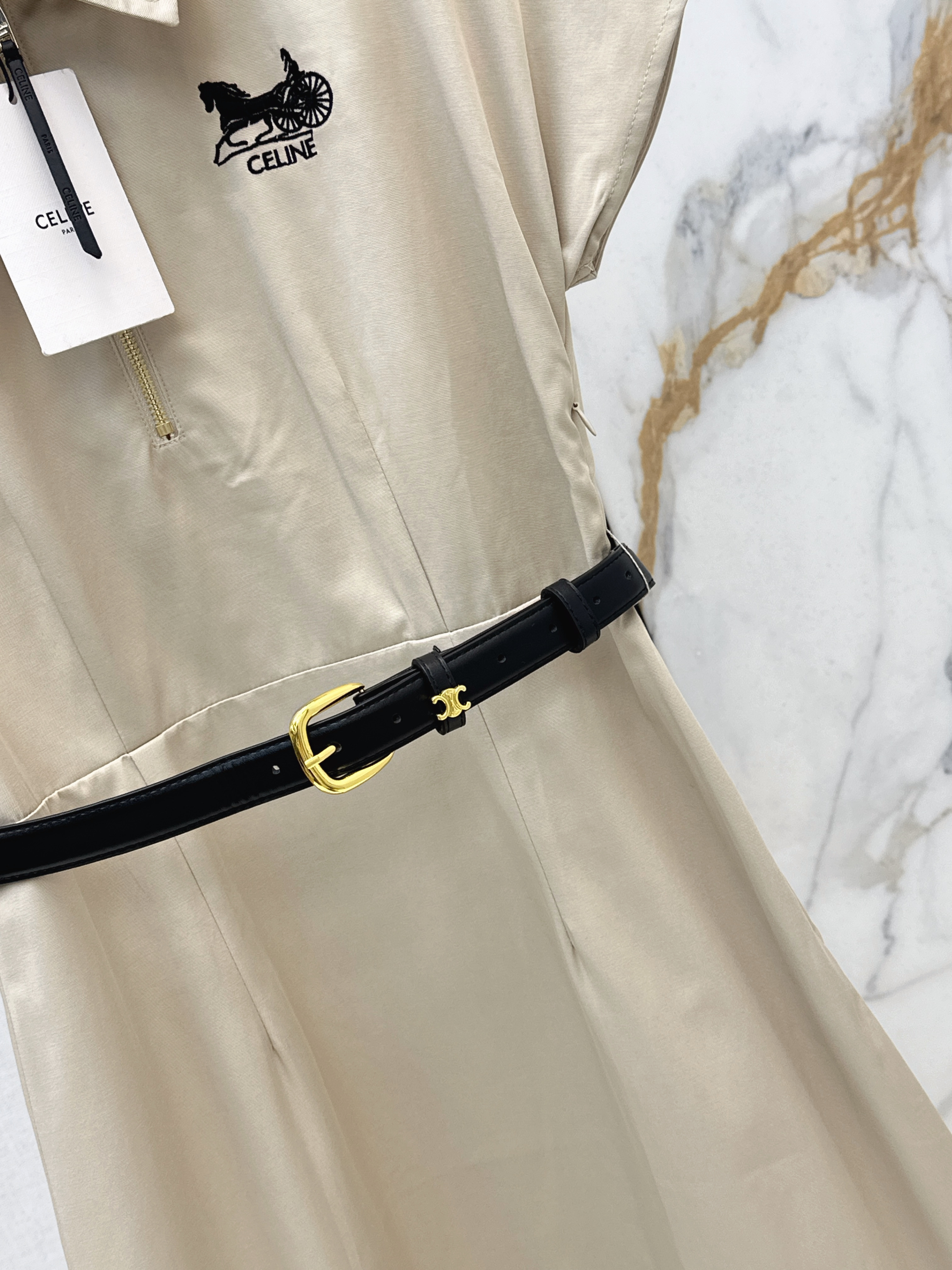 Celi 26ss belted dress