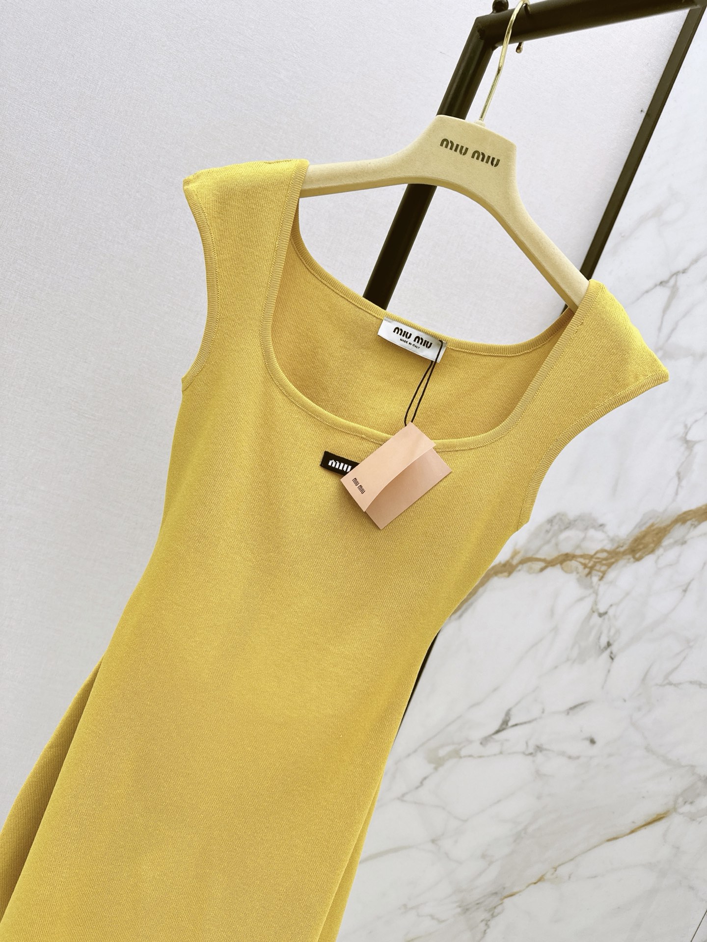 Miu 26ss knit dress