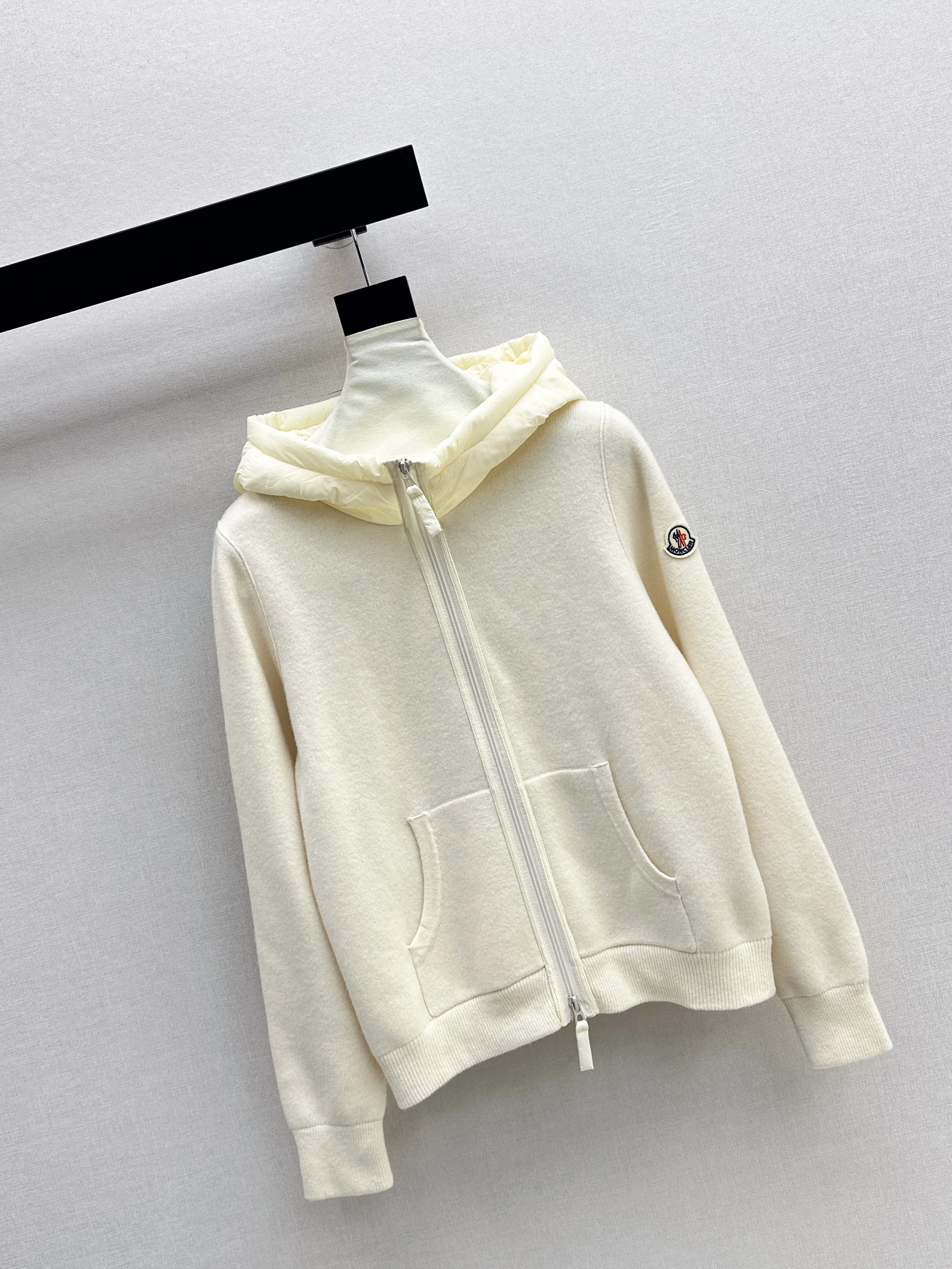 Monc 26ss hooded cardigan jacket