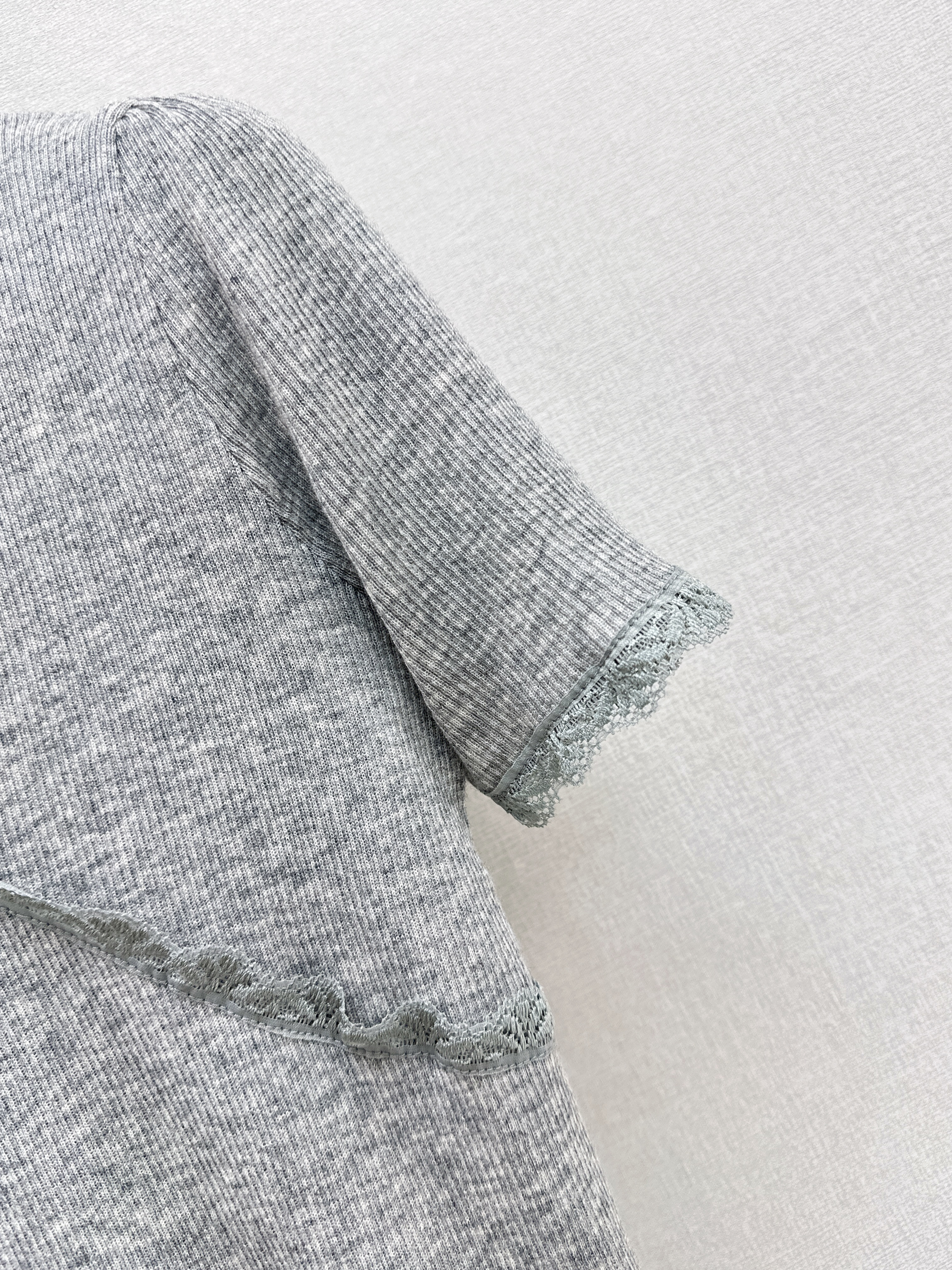 ES 26ss lace contract knitwear
