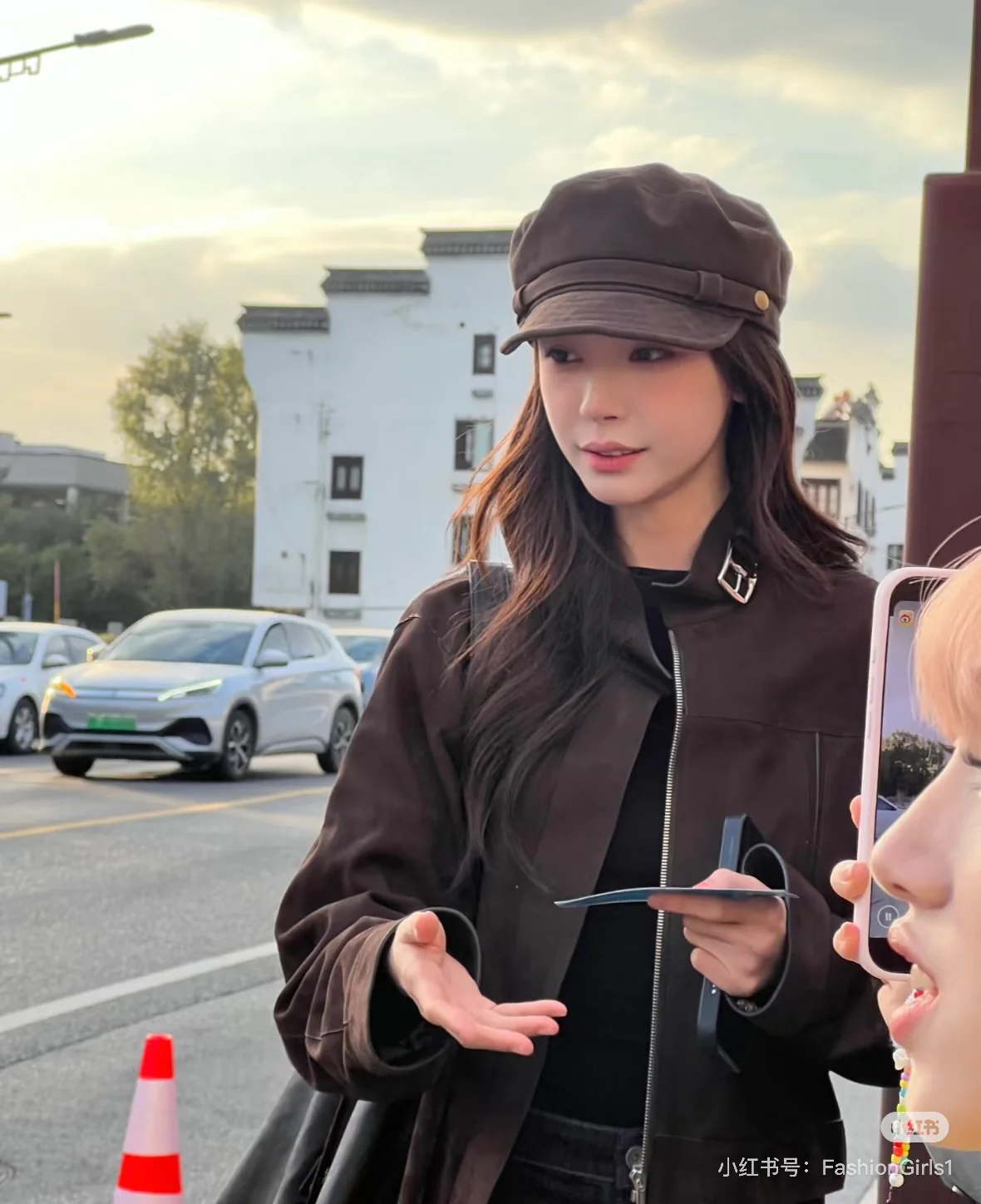 Herm 26ss suede jacket