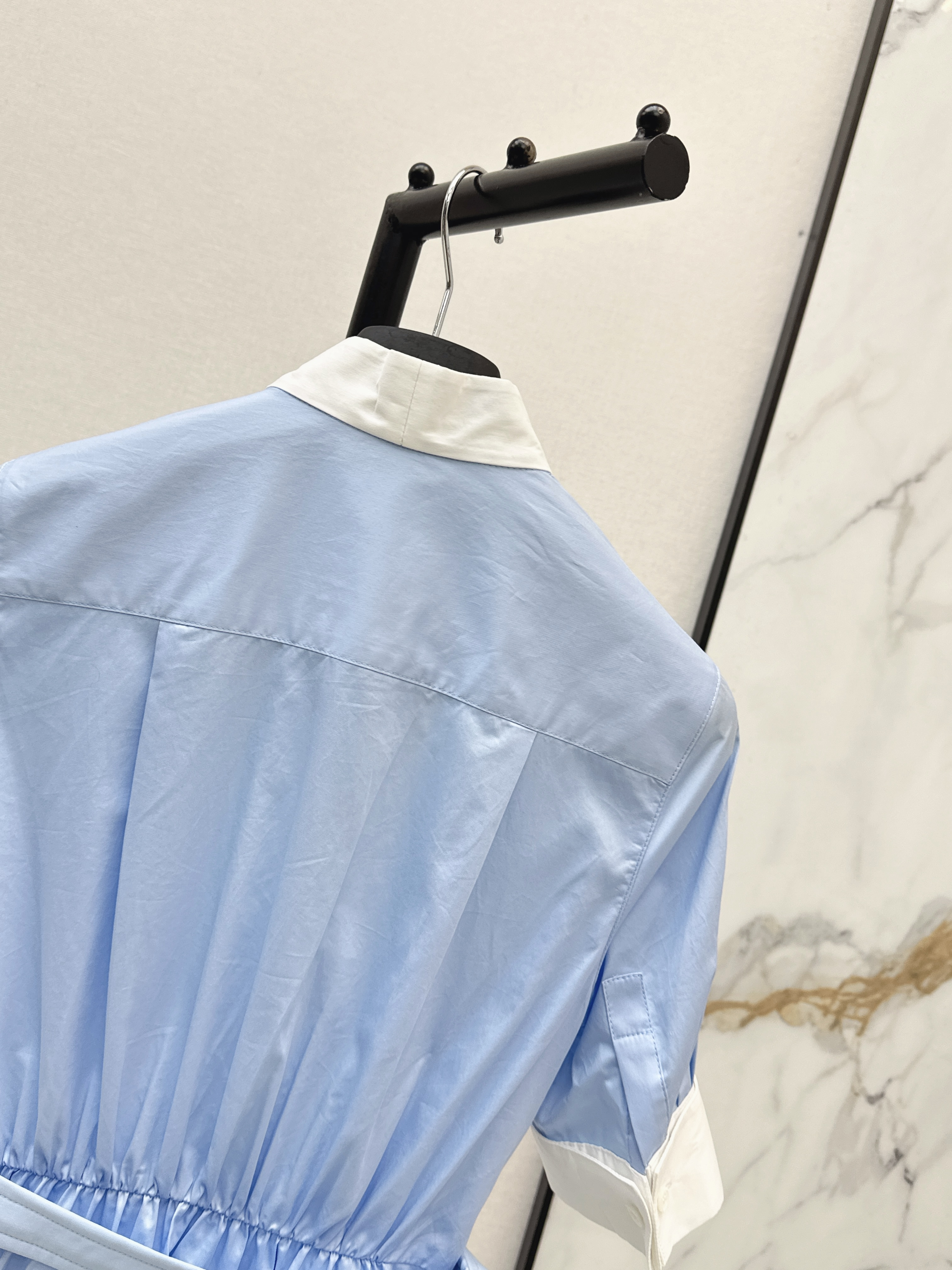CD 26ss bow-tie shirt dress