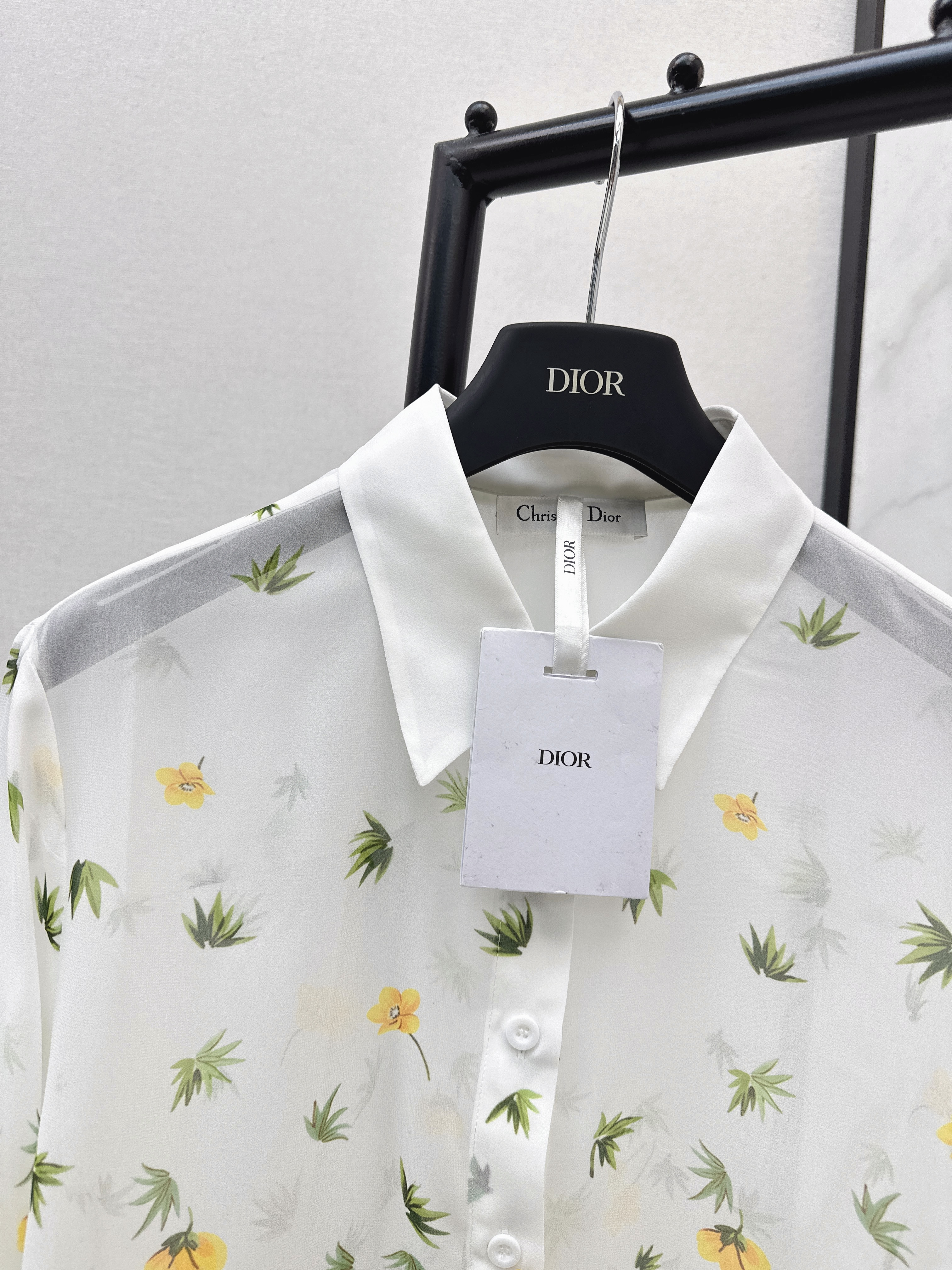 CD 26ss flower print shirt
