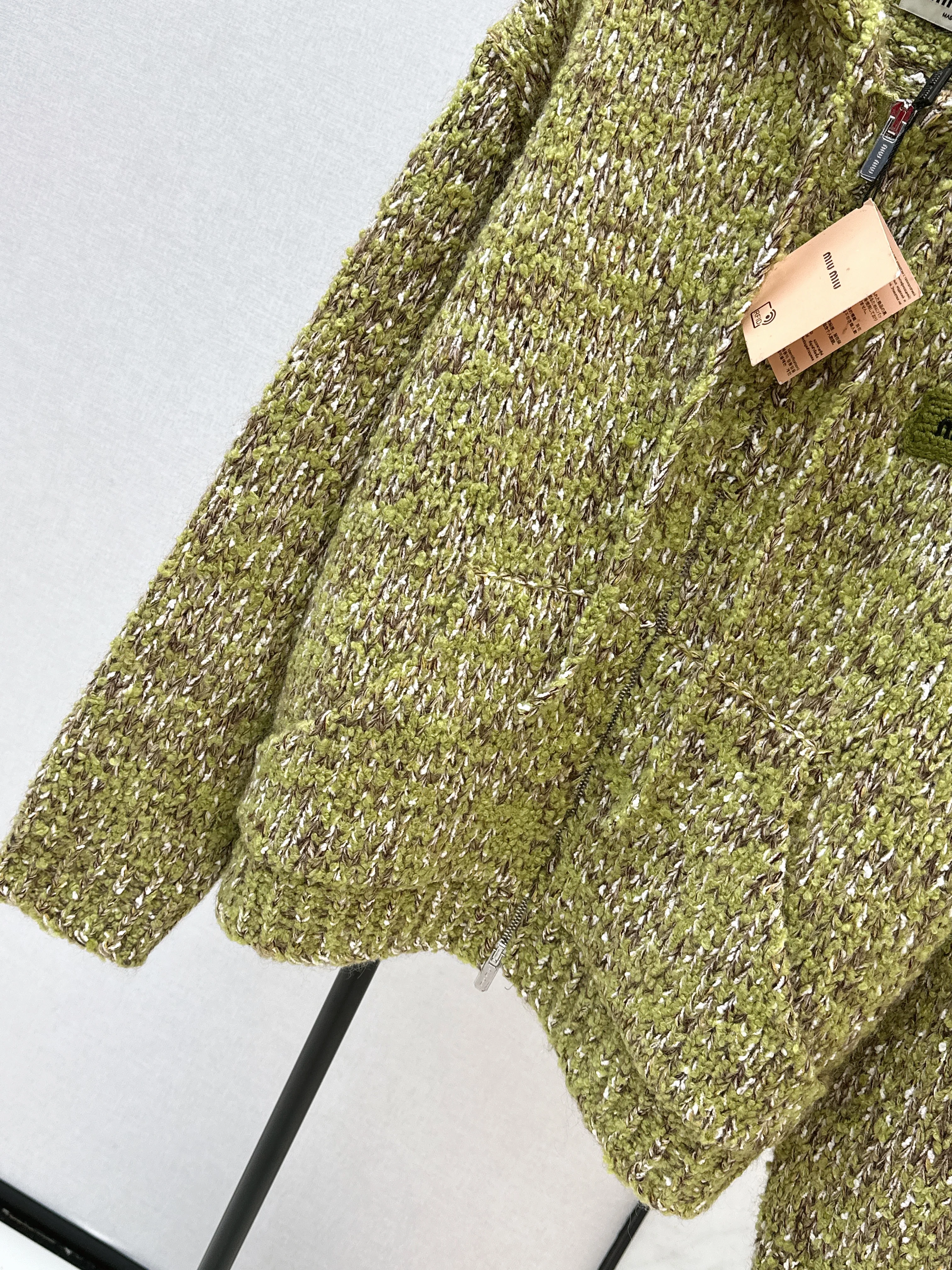 Miu 26ss hooded jacket