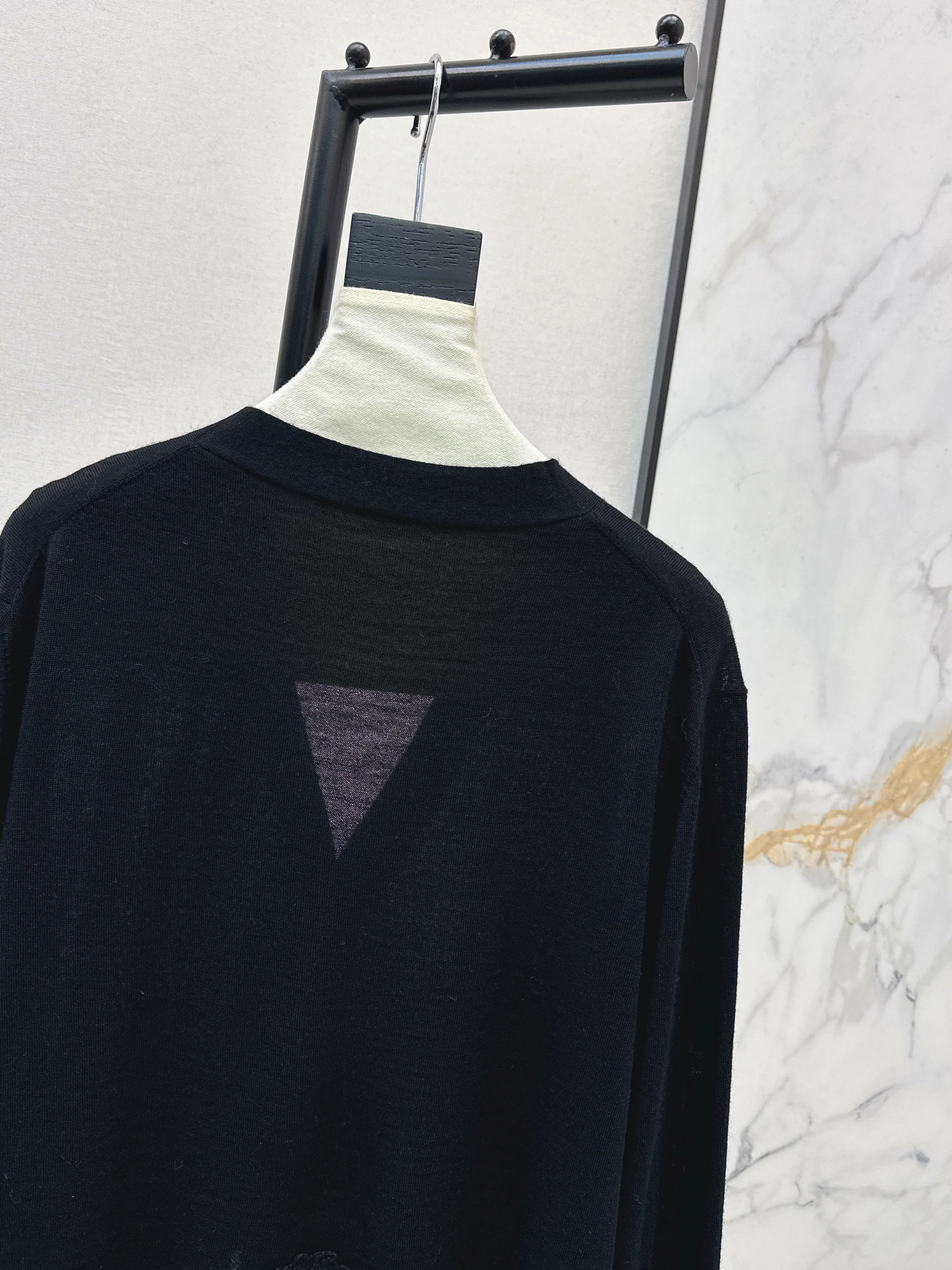 ES 26ss lace contract cardigan