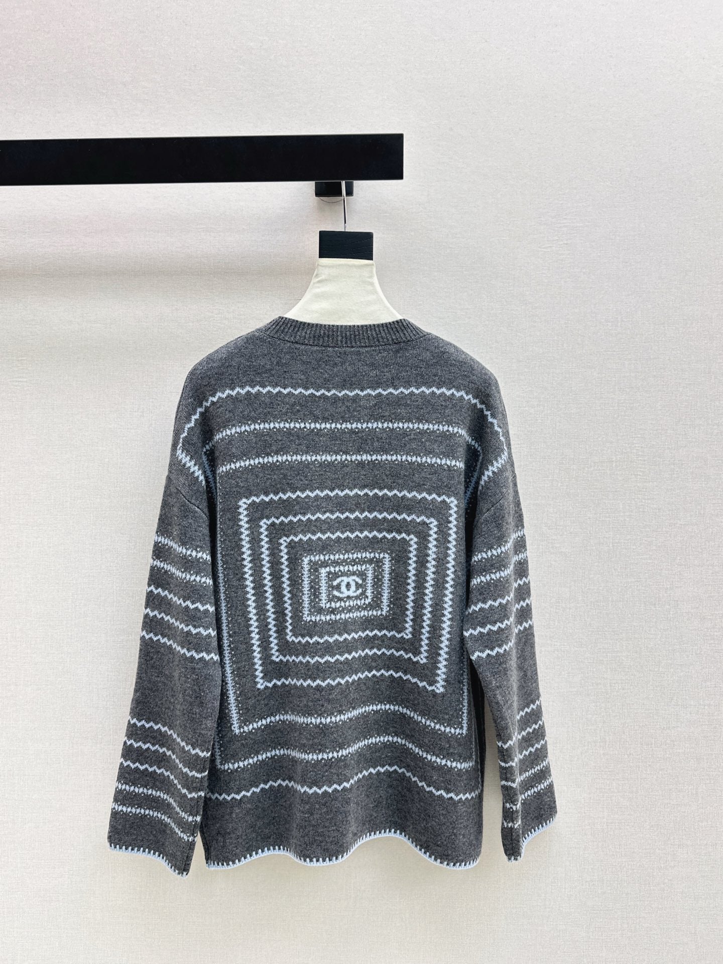 Chan 26ss jacquard sweater