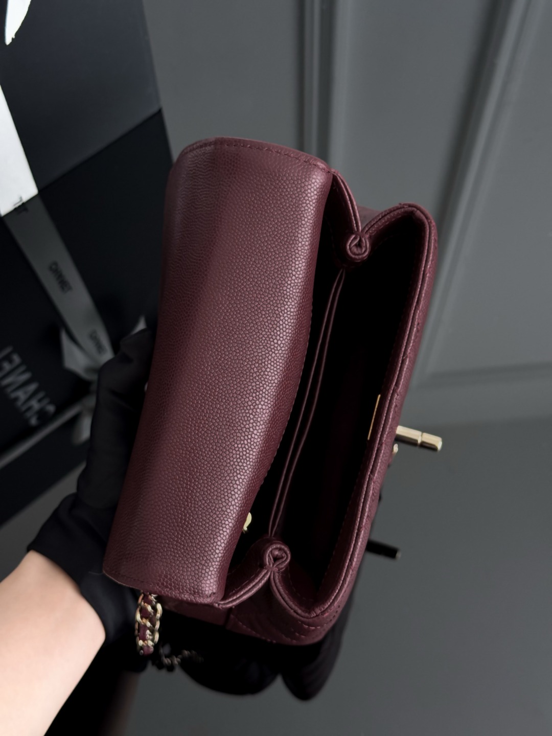 Chan 26ss mini coco handle bag