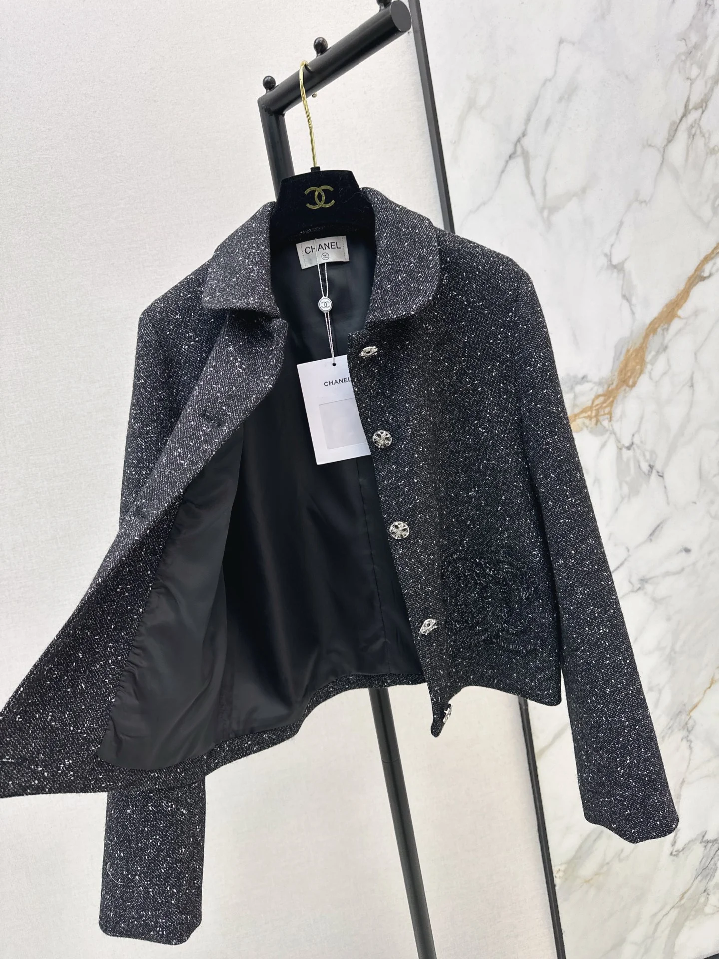 Chan 26ss tweed jacket