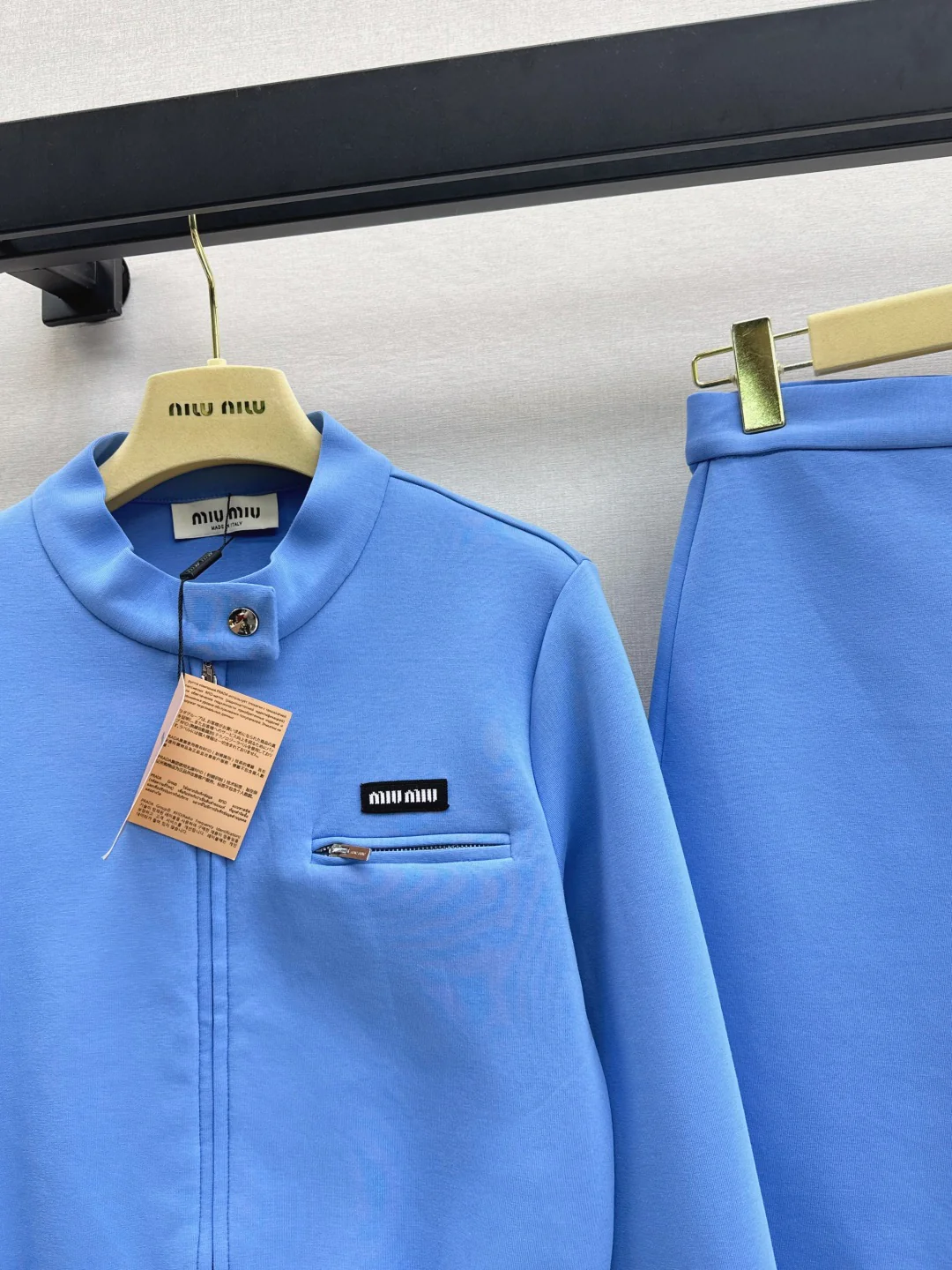 Miu 25fw jacket skirt suit