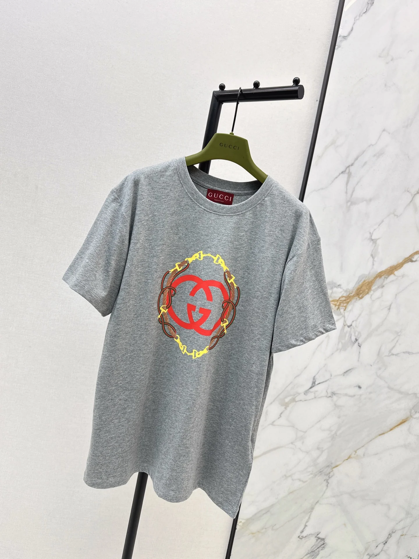 Gucc 26ss print t-shirts