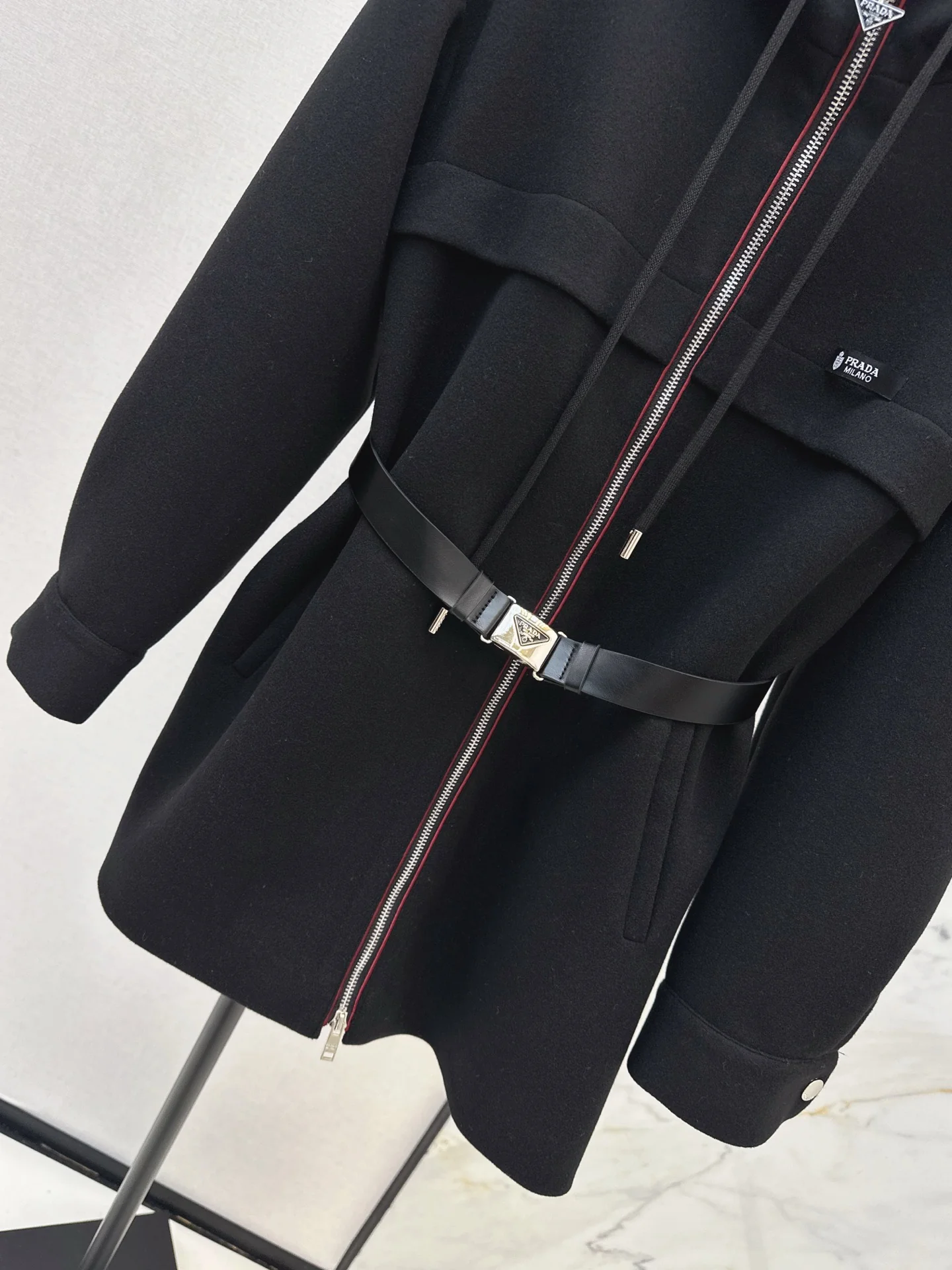 Prad 25fw hooded jacket