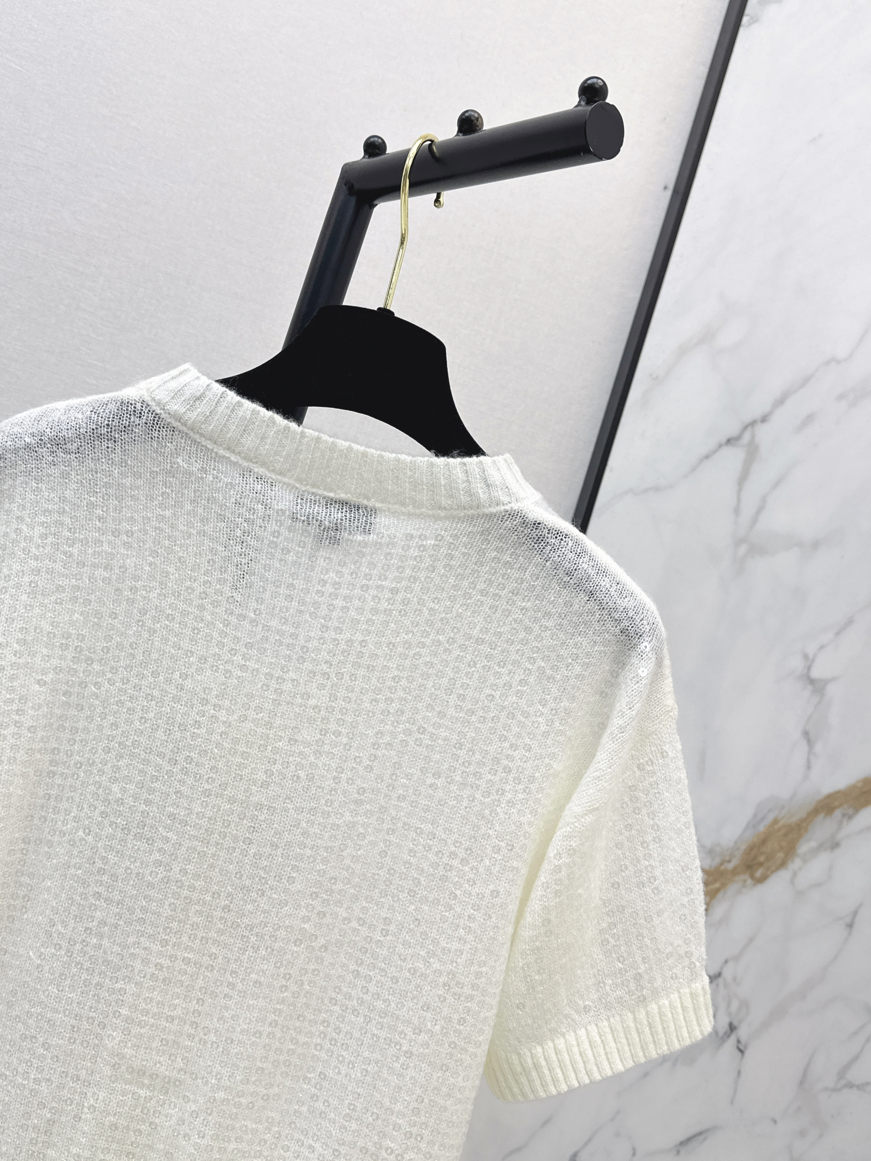 Chan 26ss sequin knitwear