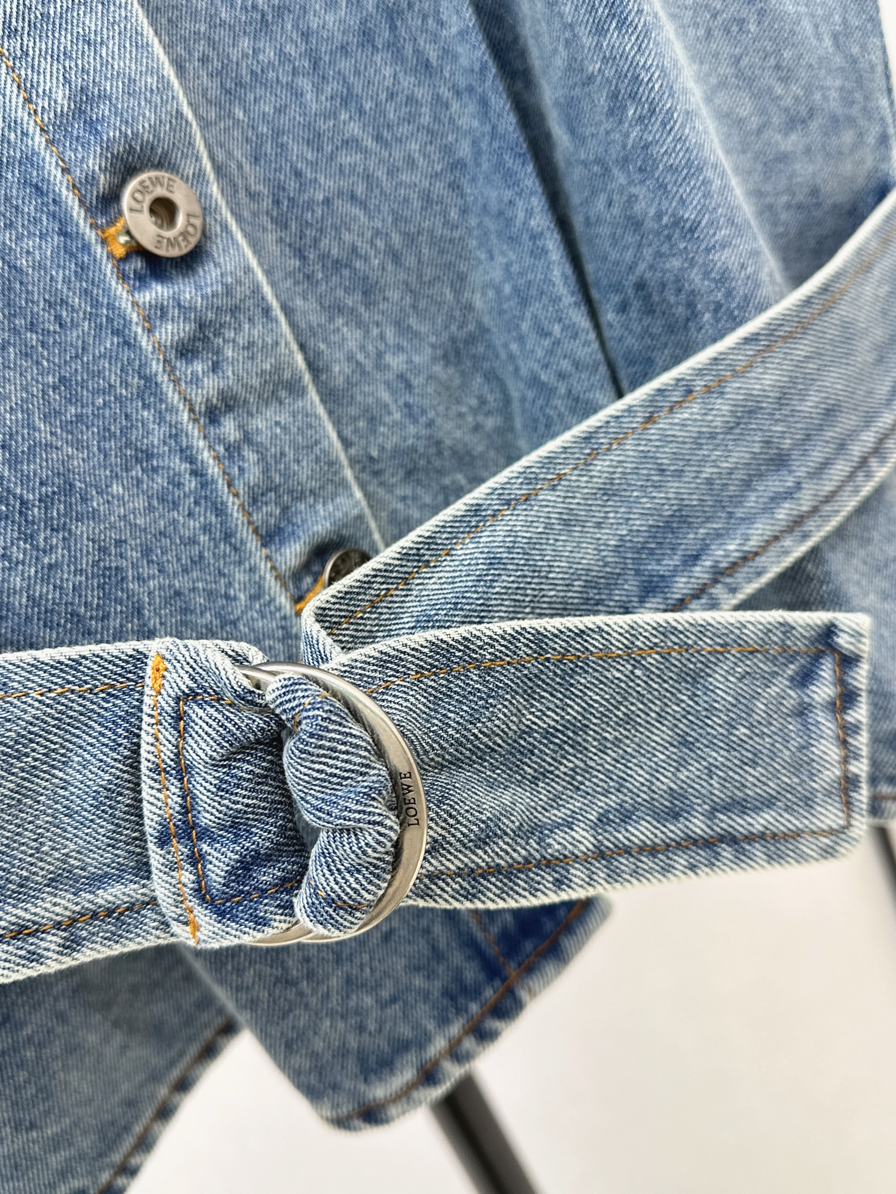 Loe 26ss denim vest
