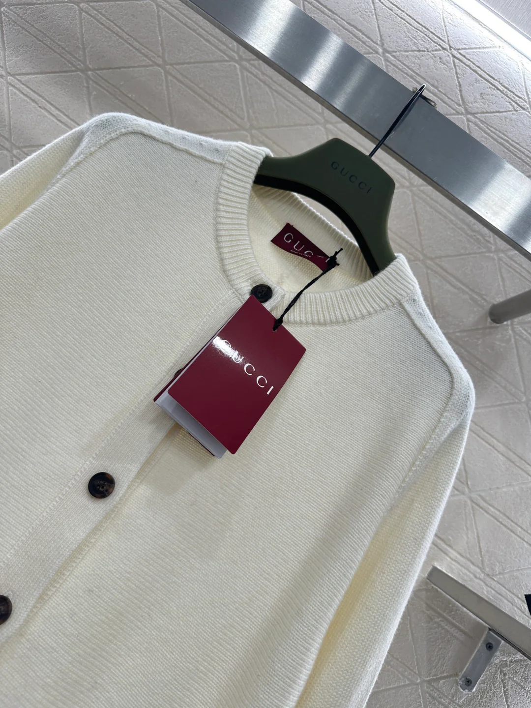 Gucc 26ss knit cardigan