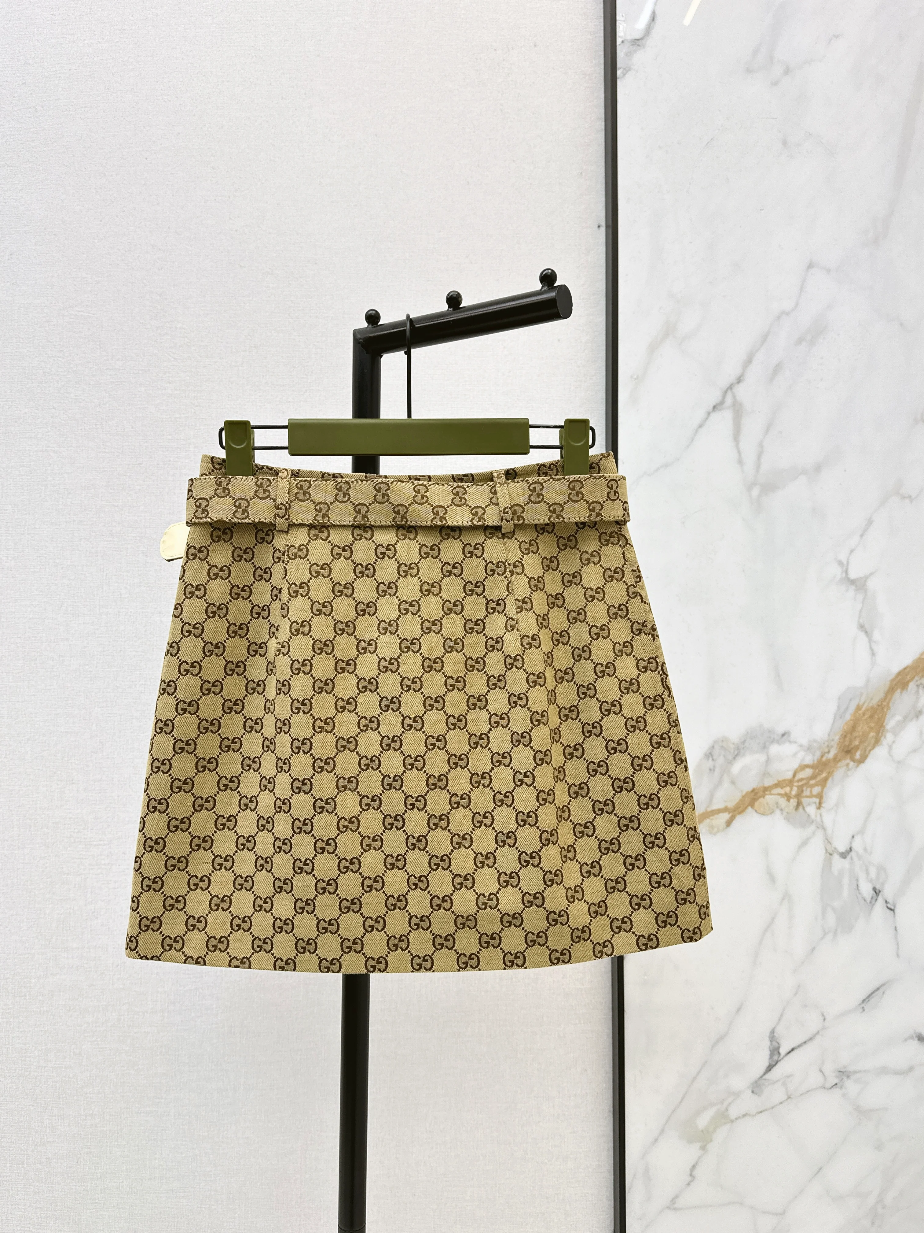 Gucc 26ss jacquard A-line skirts