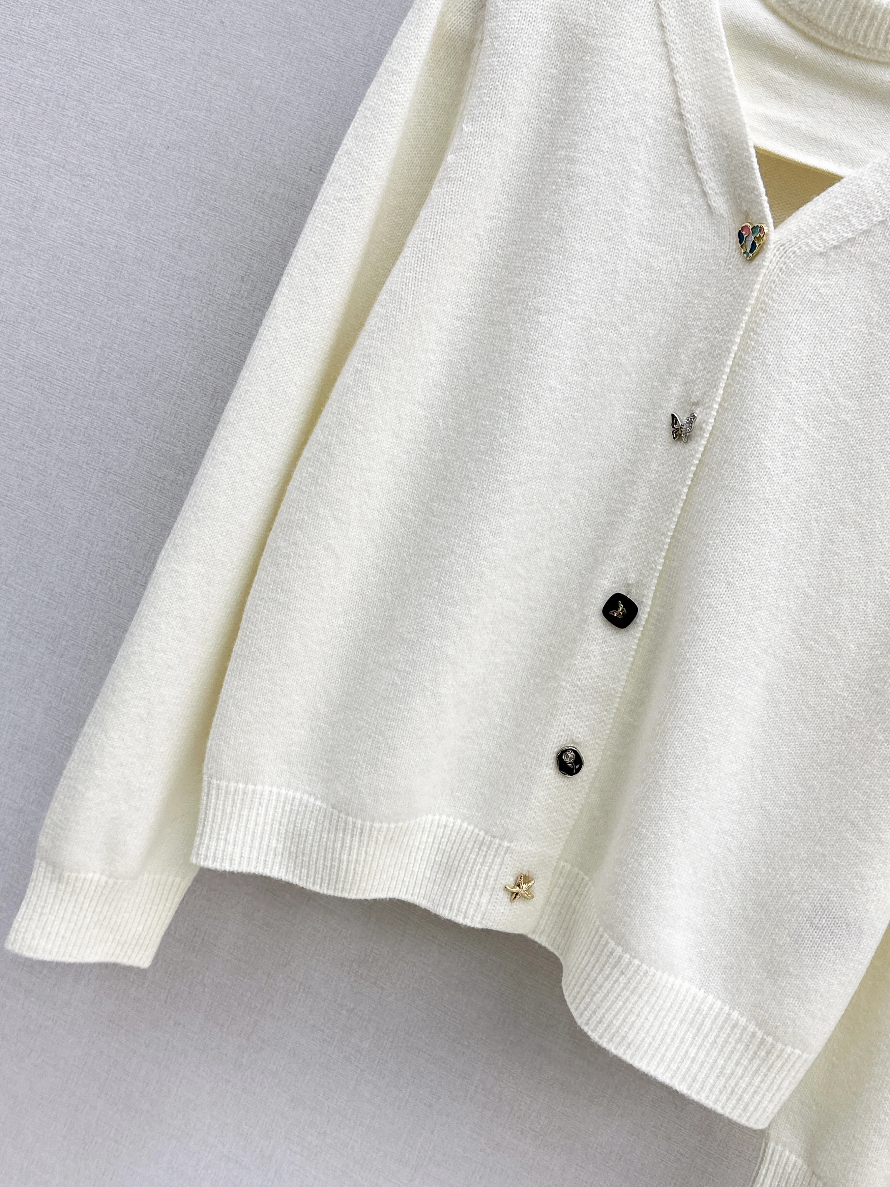 Chan 26ss wool cardigan