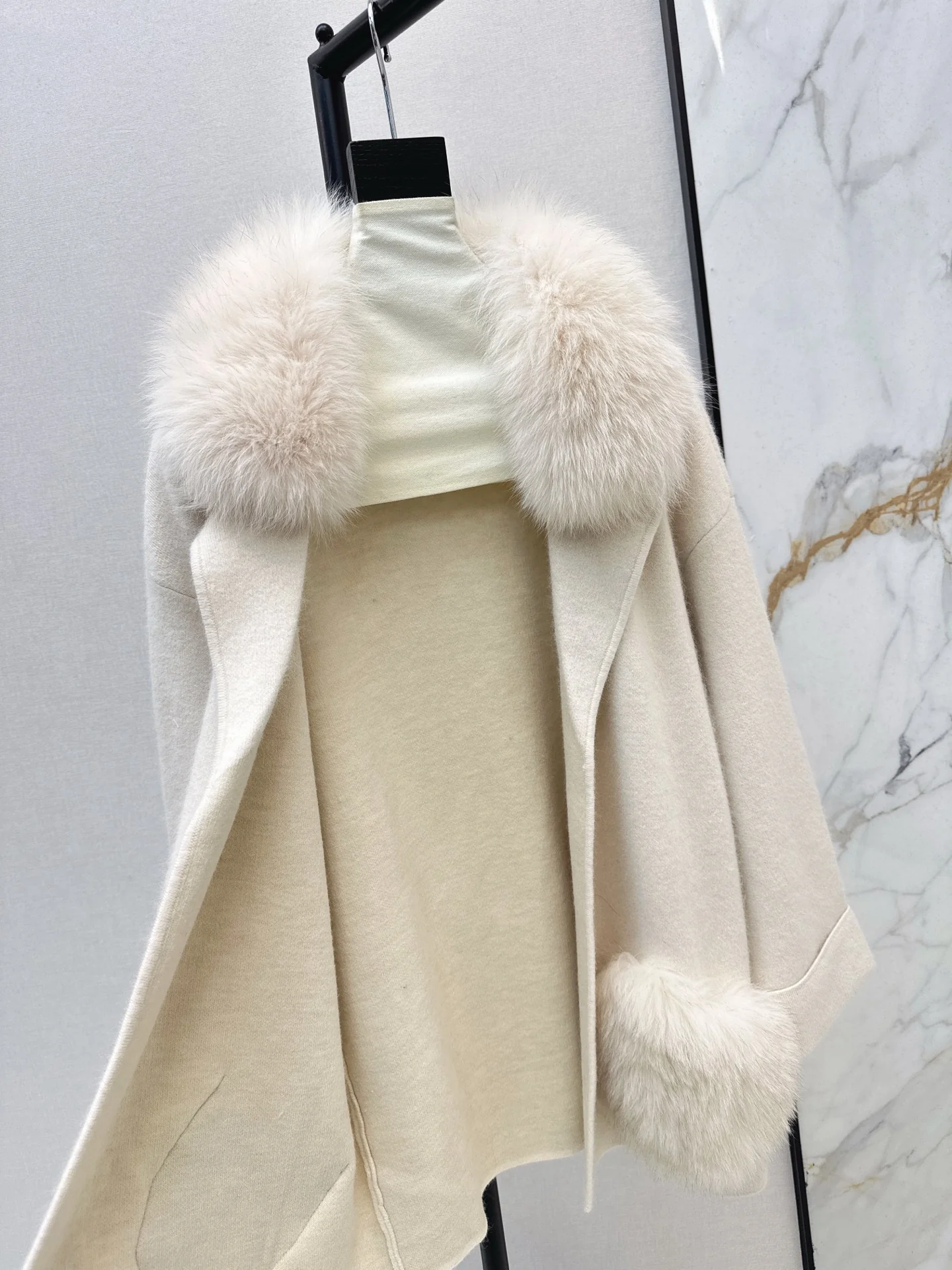 Fend 25fw knit wrap coats