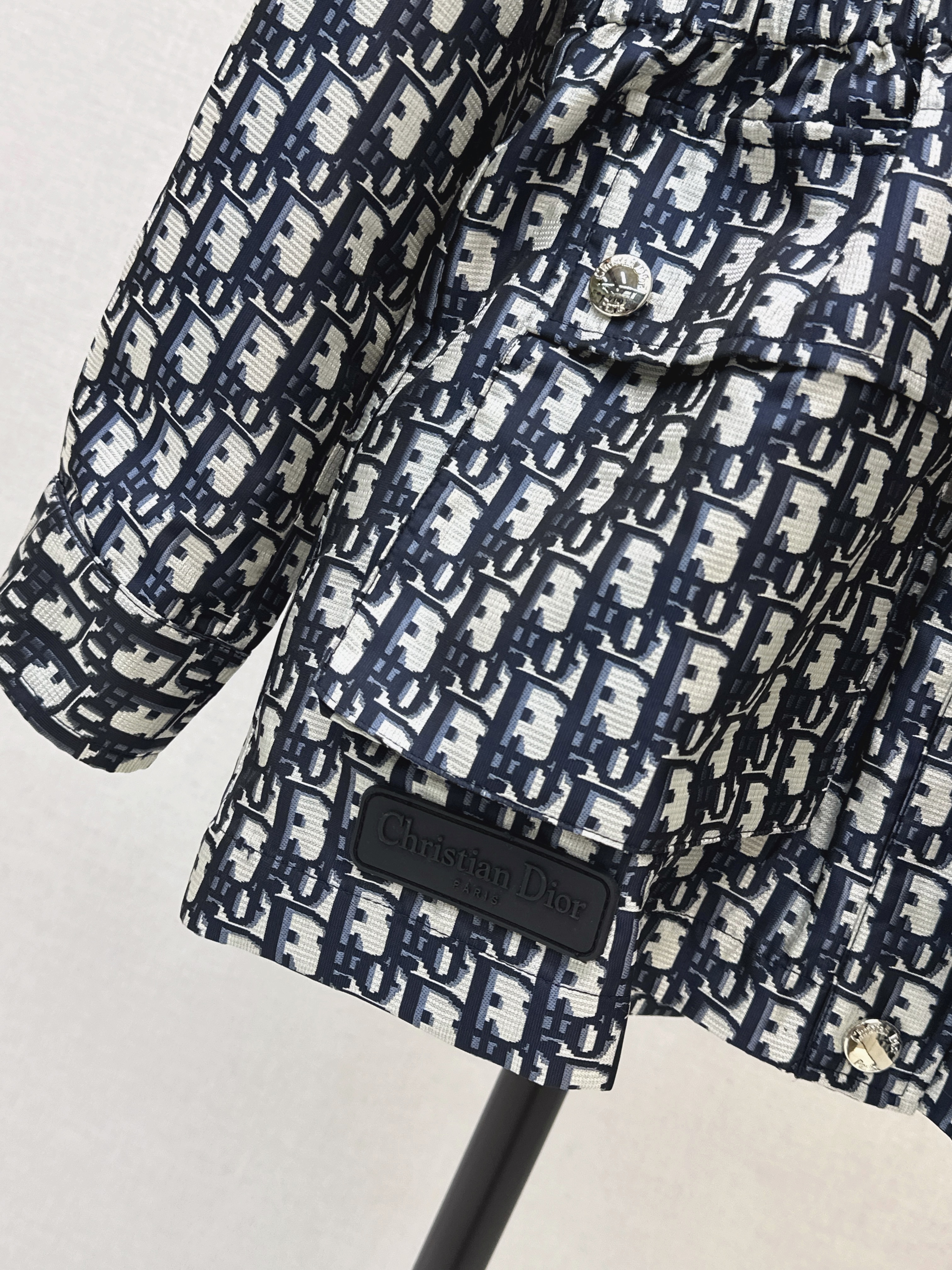 CD 26ss jacquard drawstring jacket