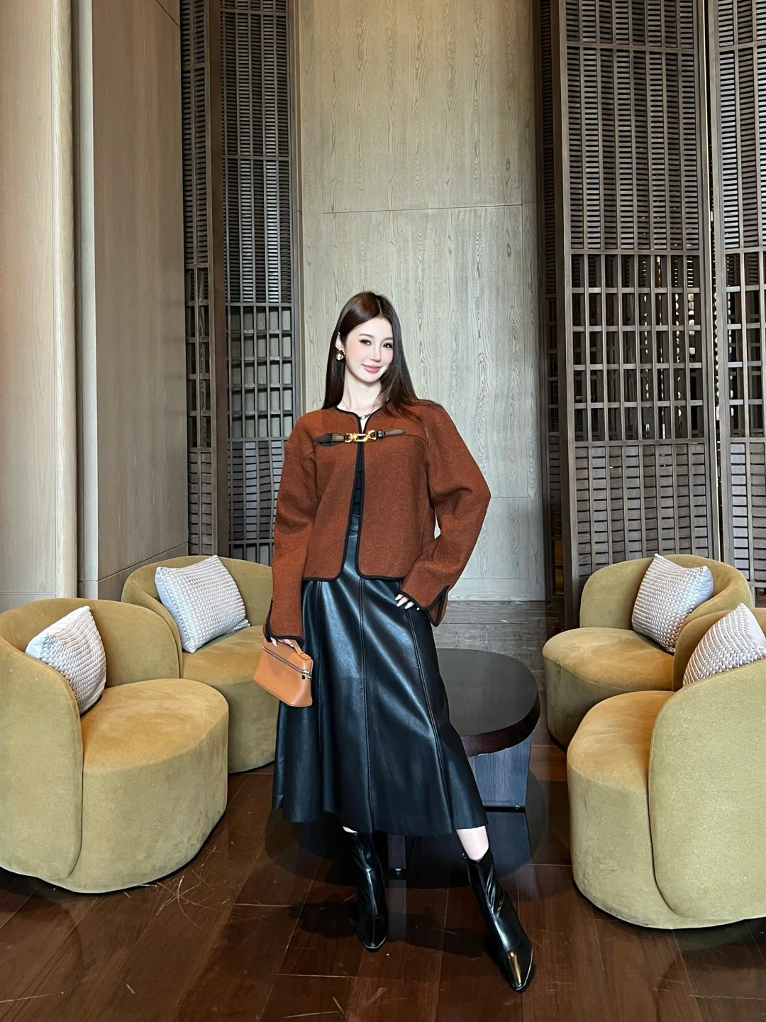 Louis 25fw cape jacket