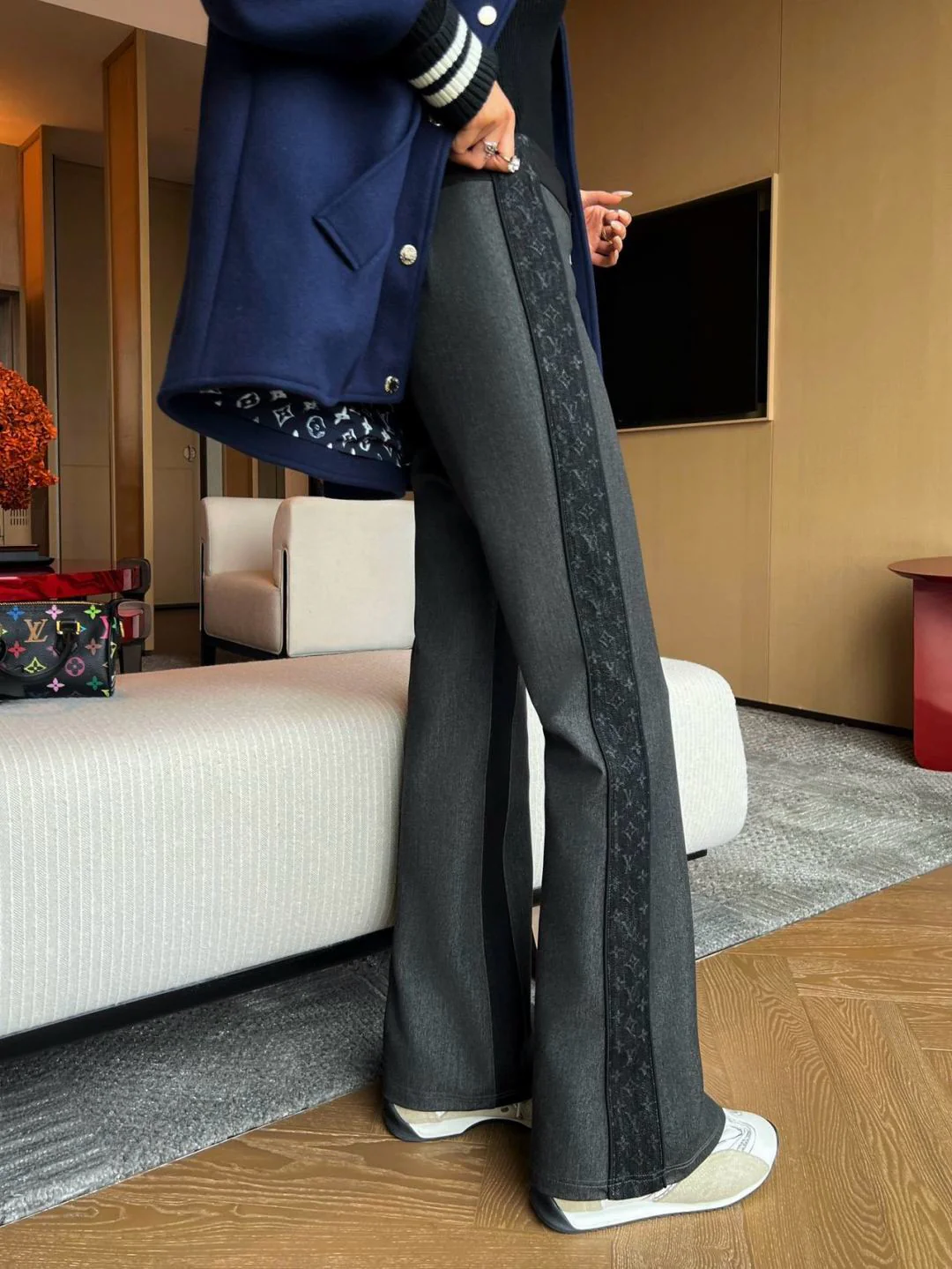 Louis 25fw jacquard leggings