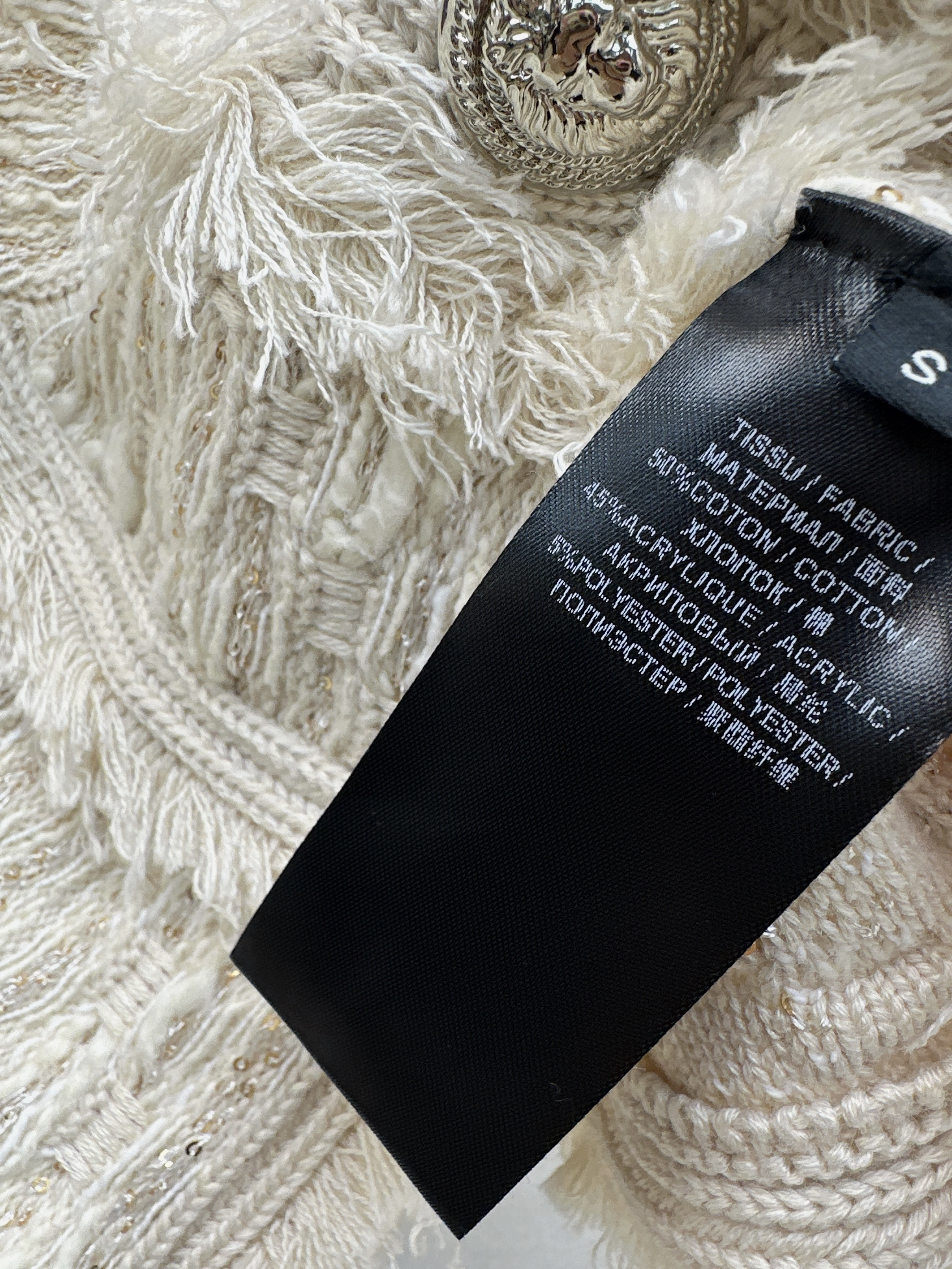 Bal 26ss fringe outfit set