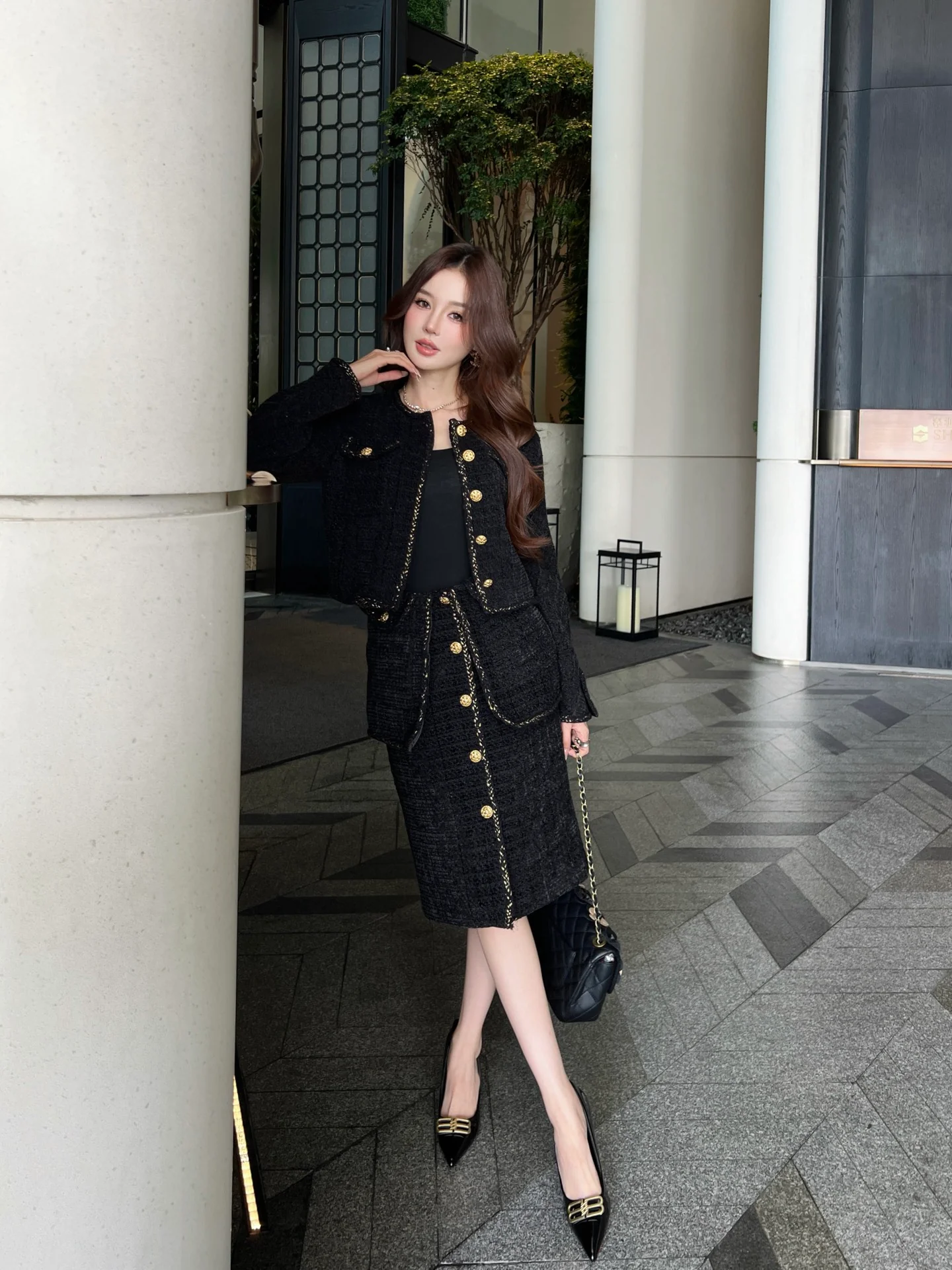 Chan 26ss 2in1  skirts