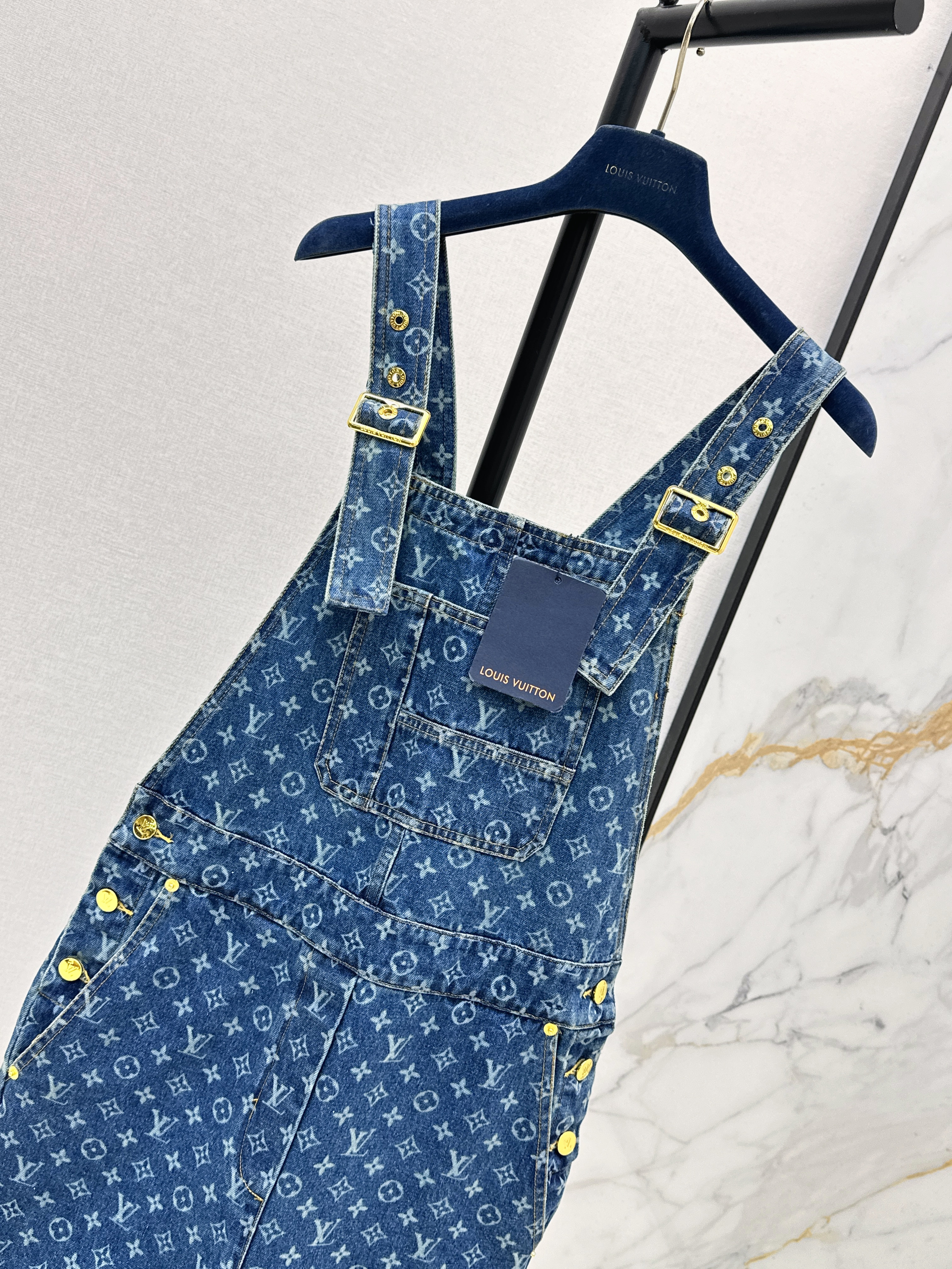 Loui 26ss denim overalls