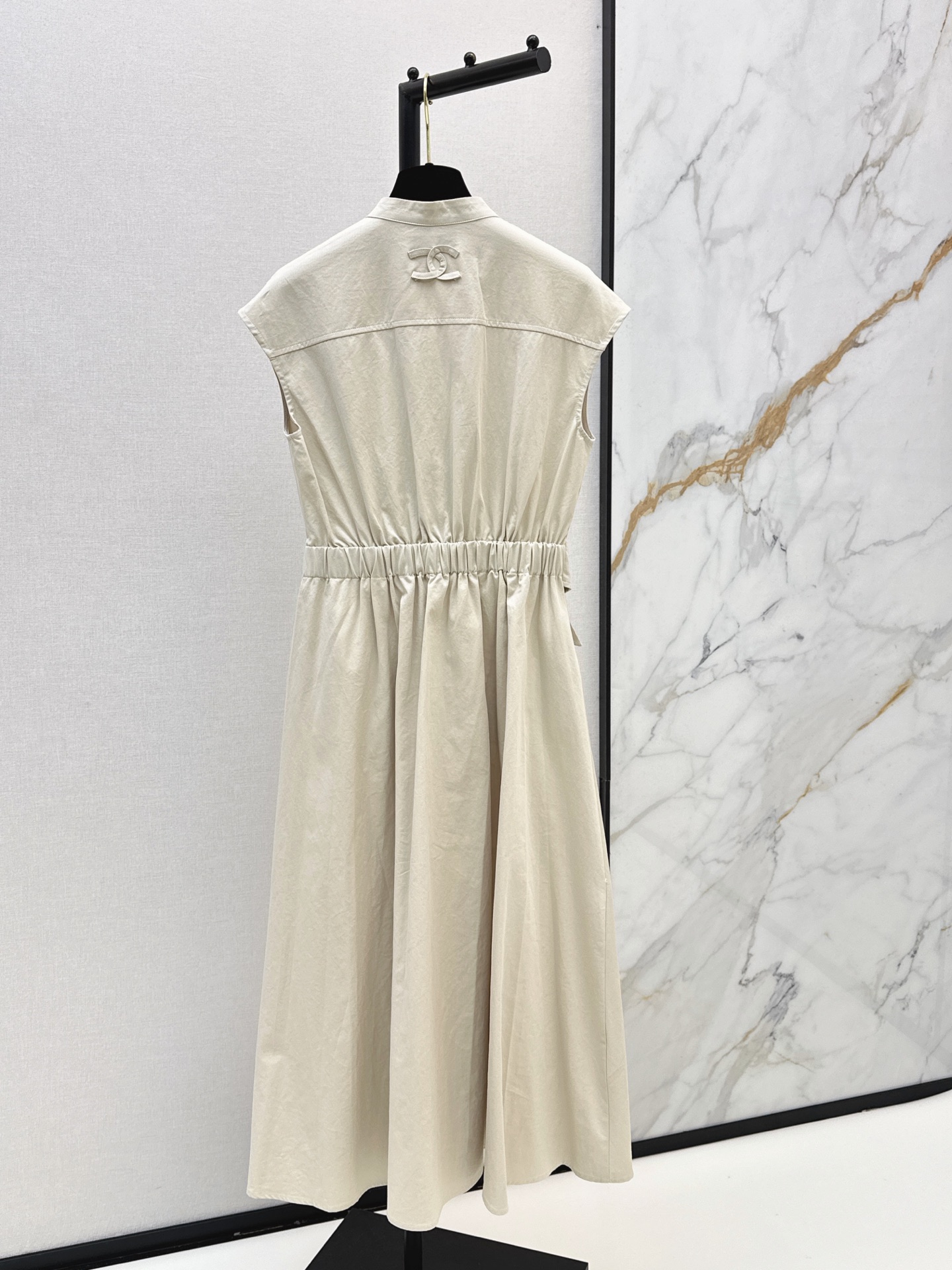 Chan 26ss sleeveless denim dress