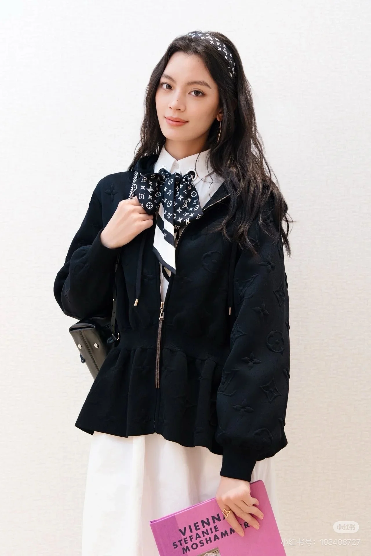 Louis 25fw hooded jacket