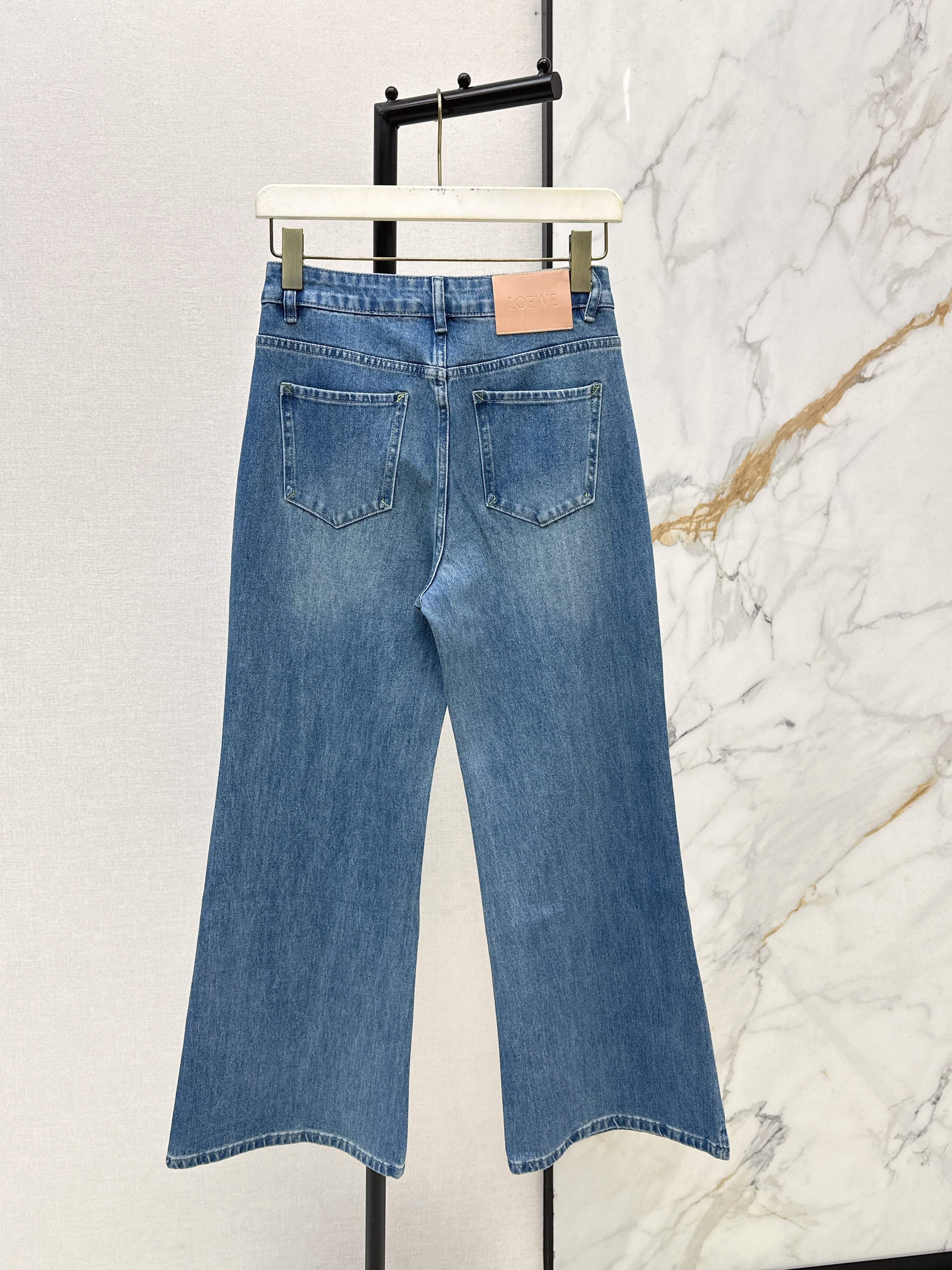 Loe 26ss cropped jeans