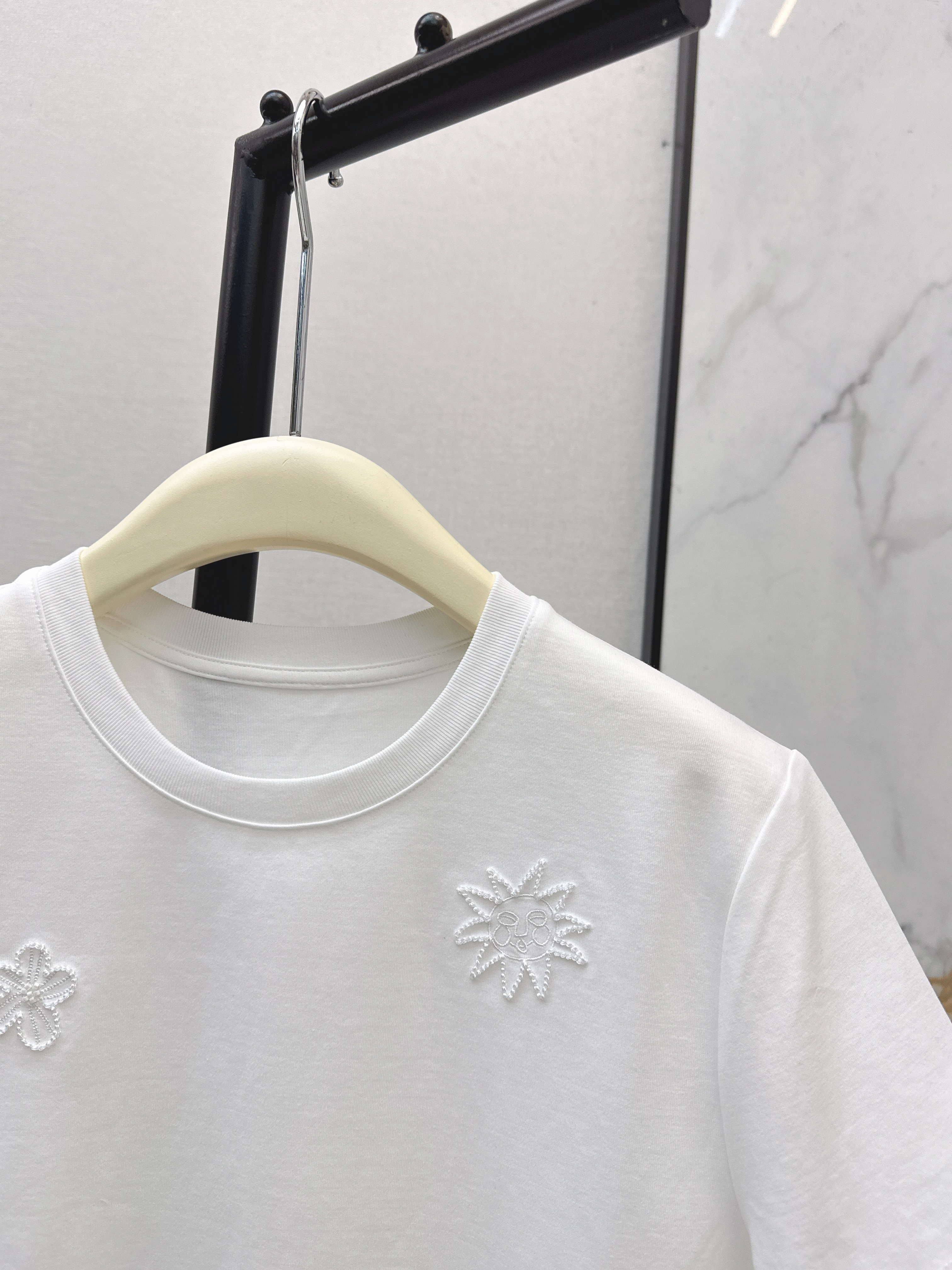 Chan 26ss beading t-shirt