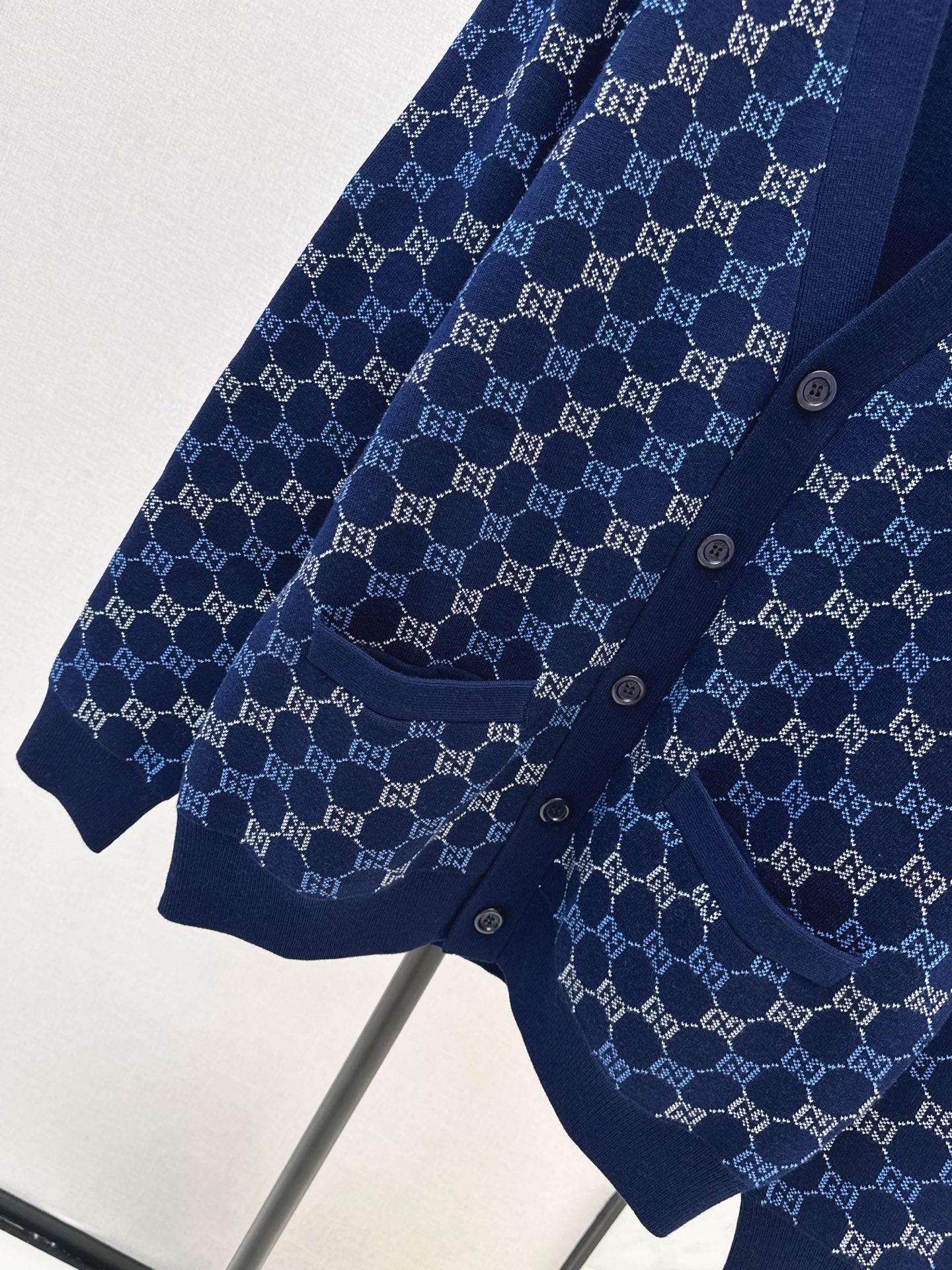 Gucc 26ss jacquard cardigan