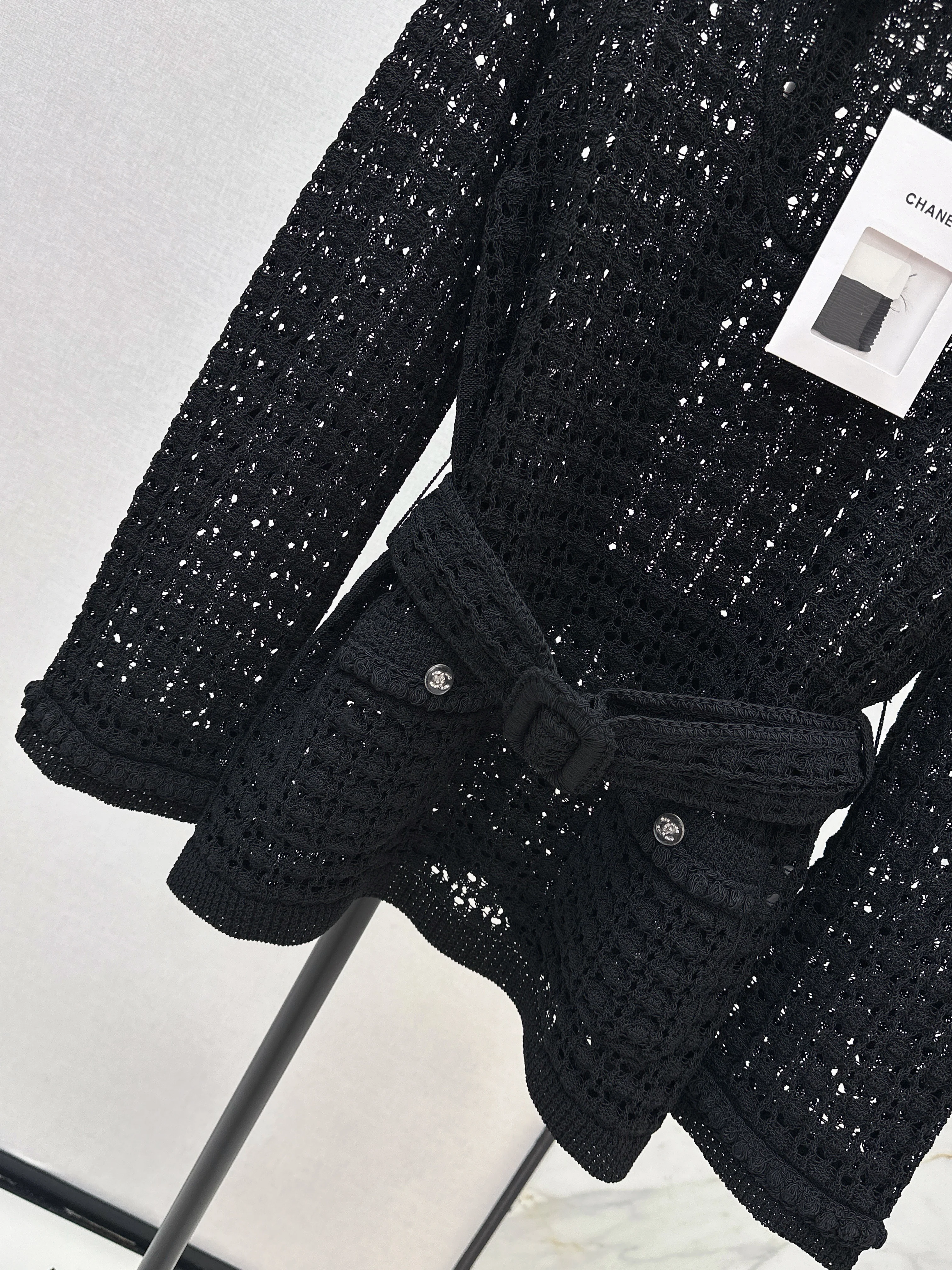 Chan 26ss hollow knitwear