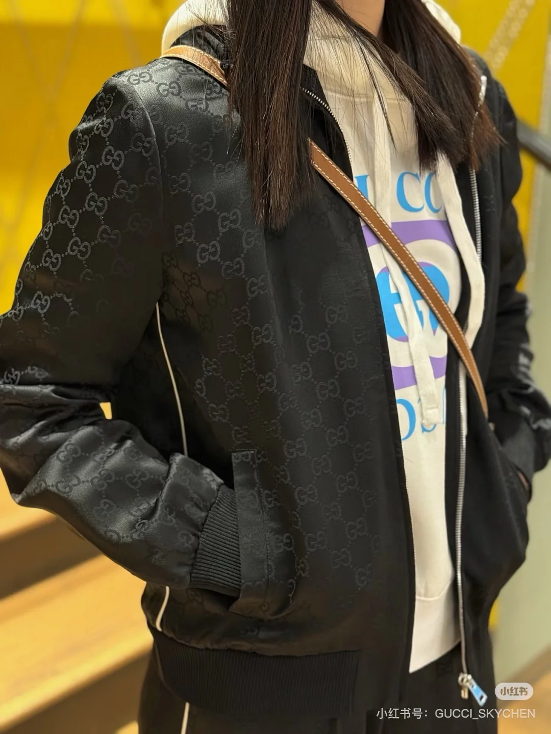 Gucc 25fw jacquard jacket pants set