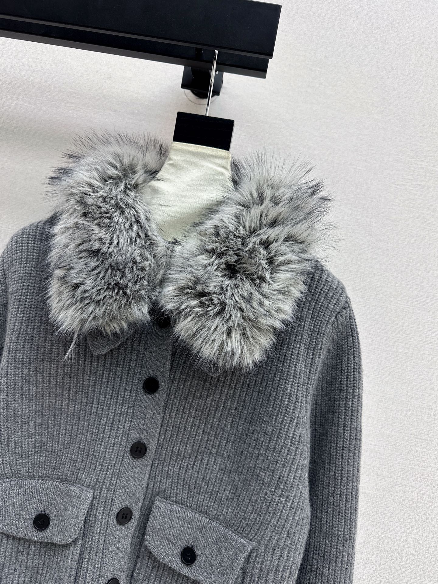 Fend 25fw wool cardigan jacket