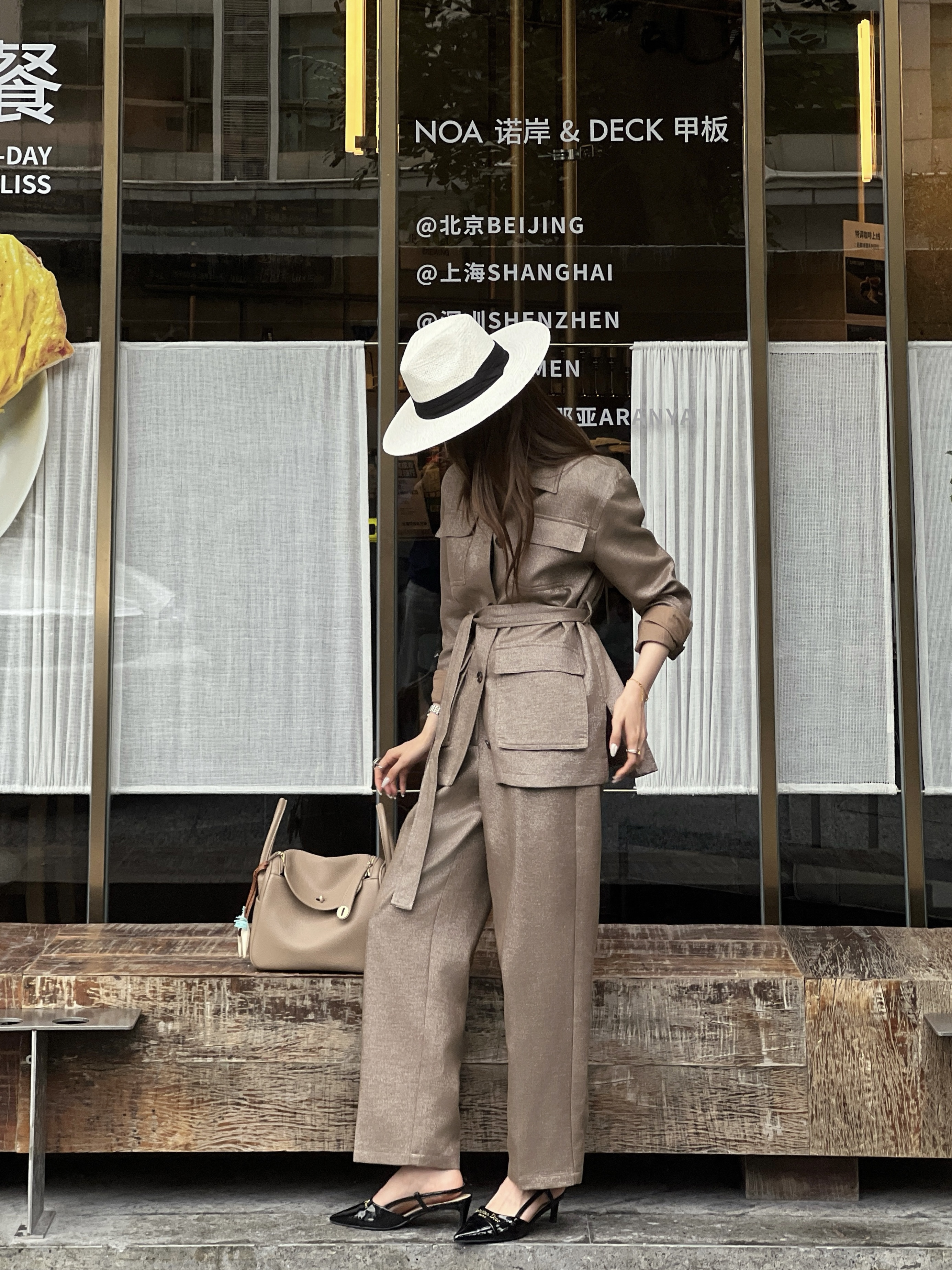 Brun 26ss suit pants