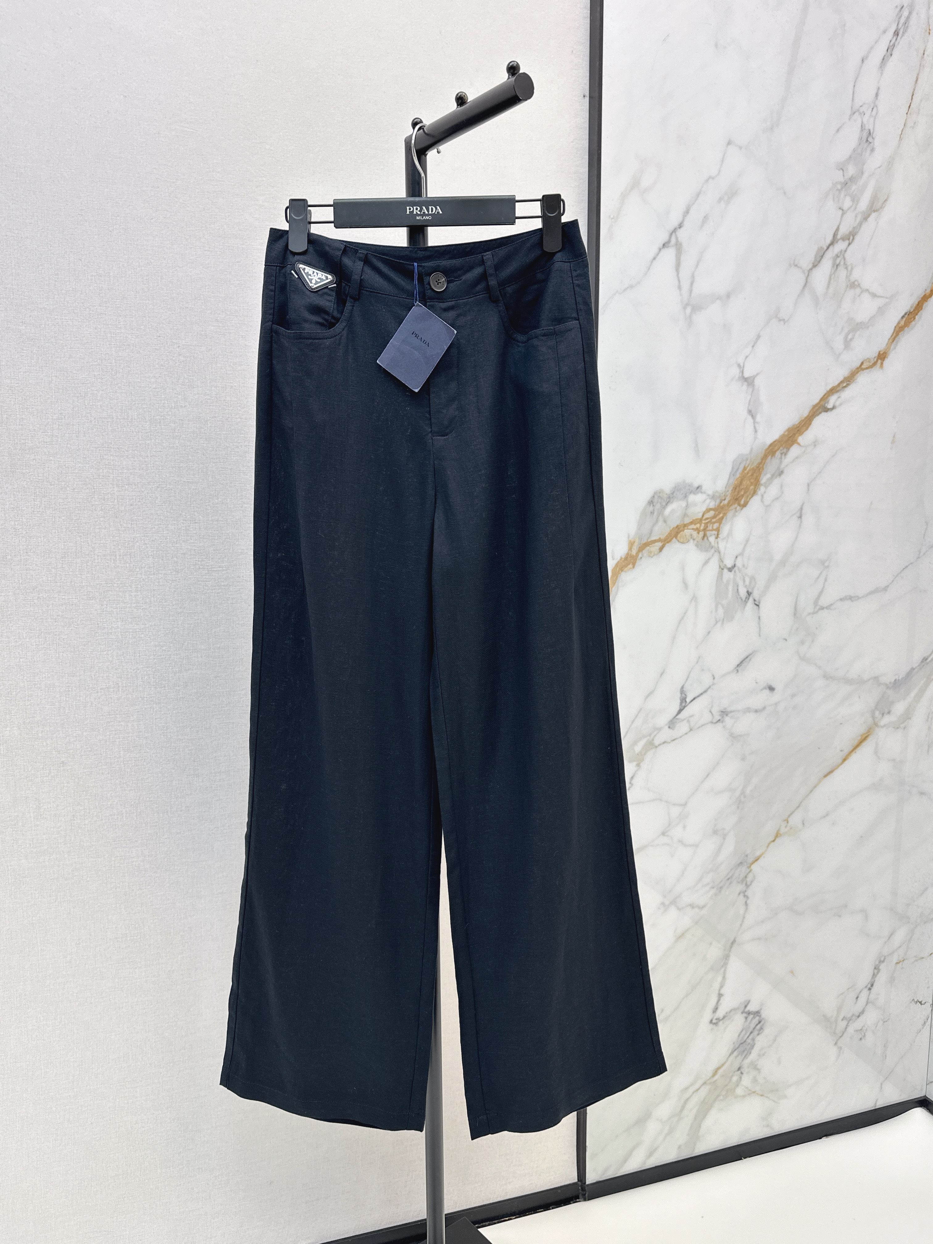 Pra 26SS High-Waisted Wide-Leg Pants