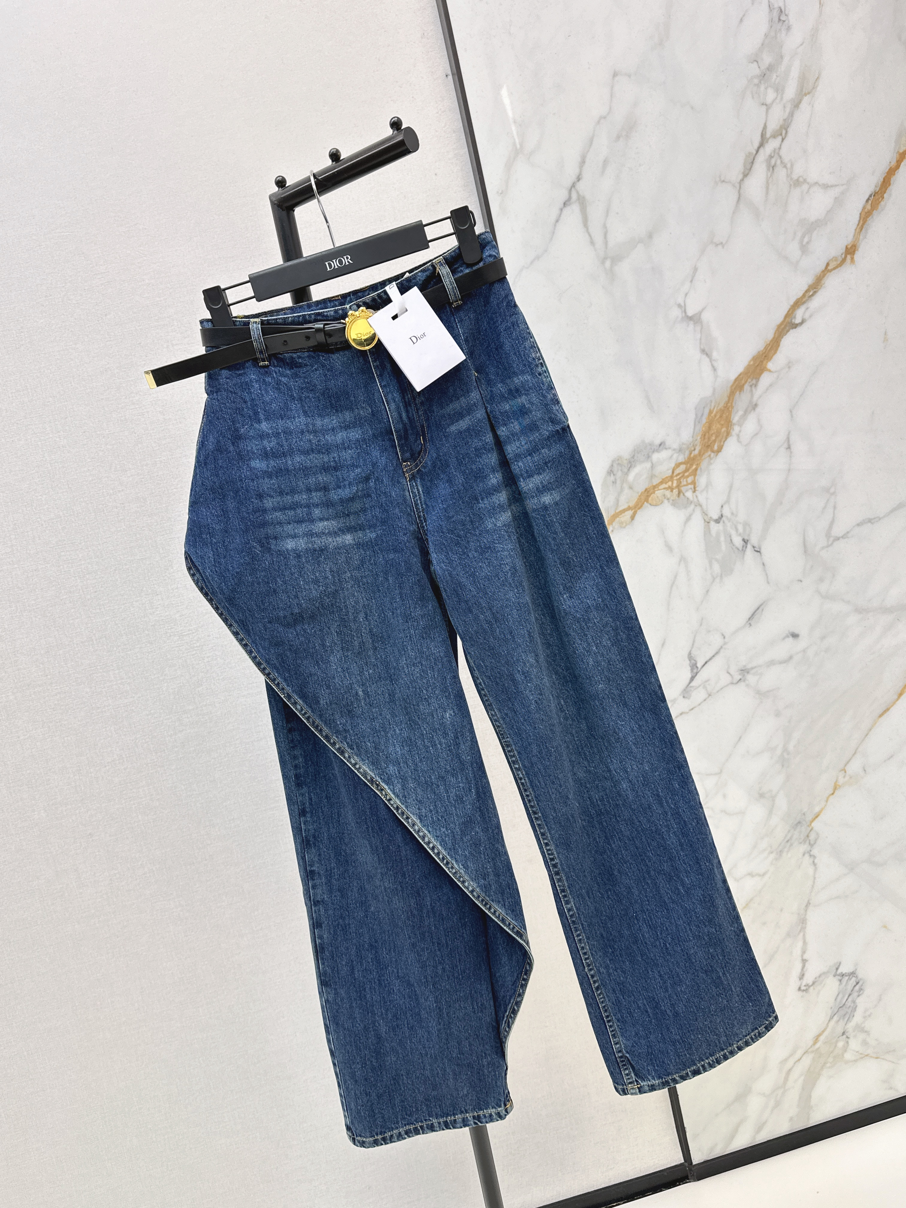 CD 26ss belted jeans