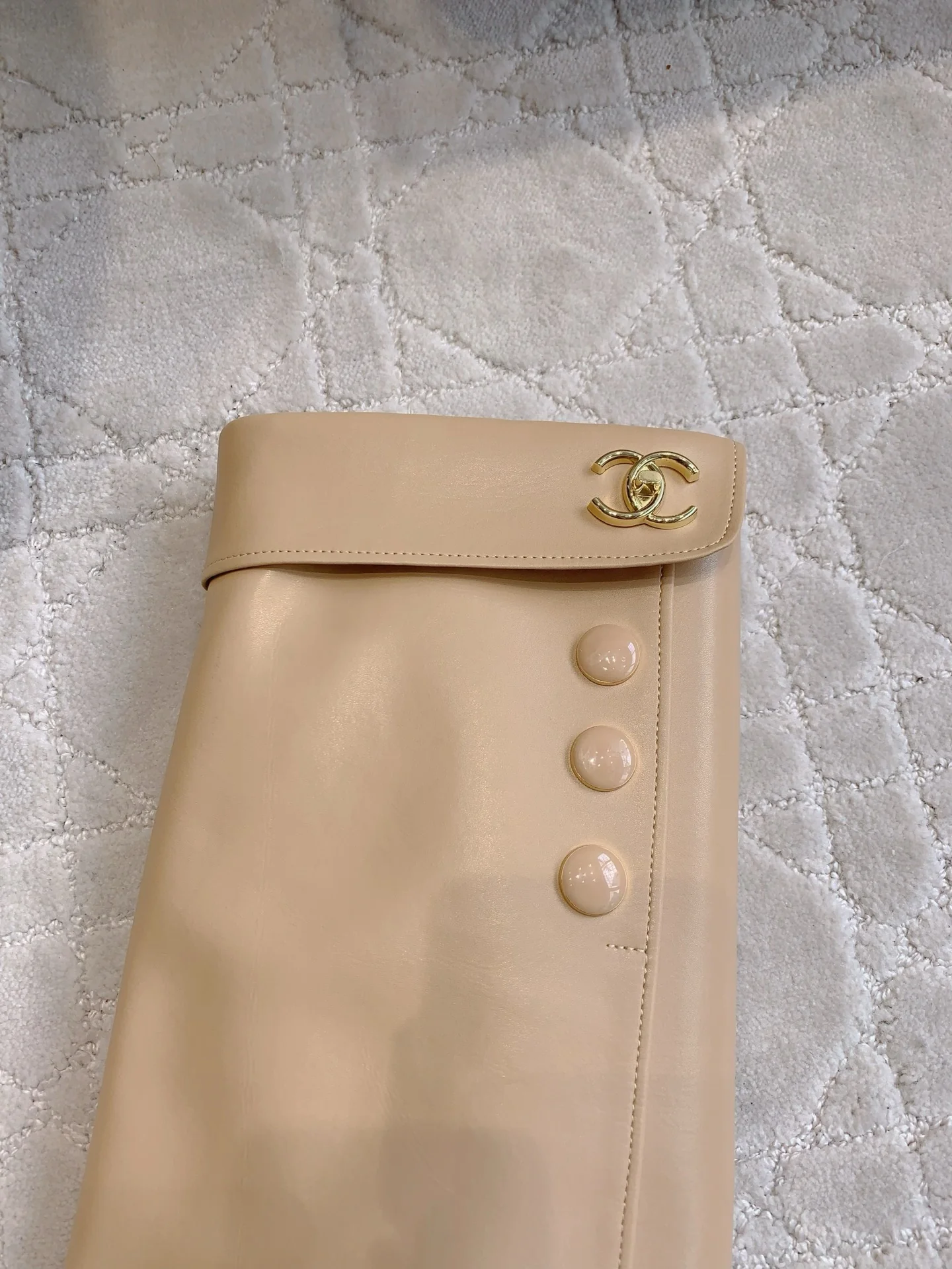 Chan 25fw cuff boots