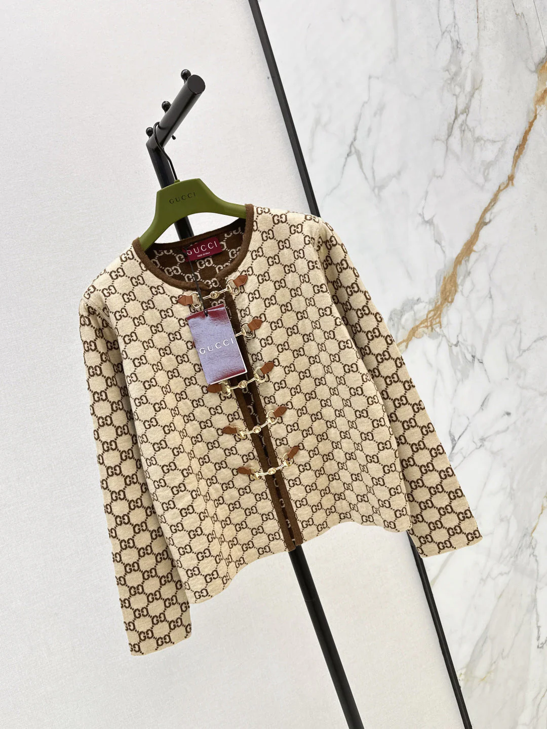 Guc 25fw jacquard jacket