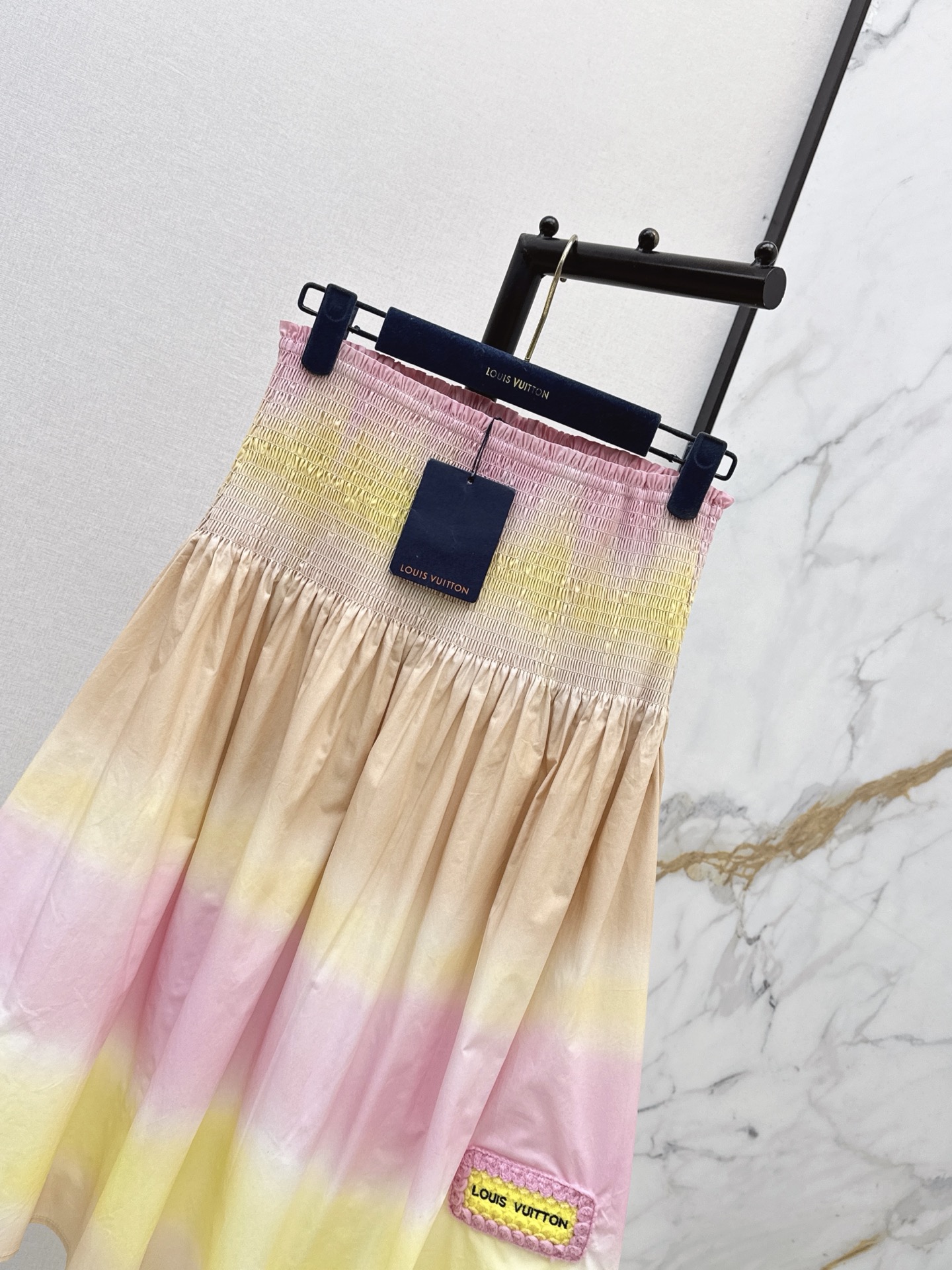 Loui 26ss 2in1 gradient skirt & tube dress