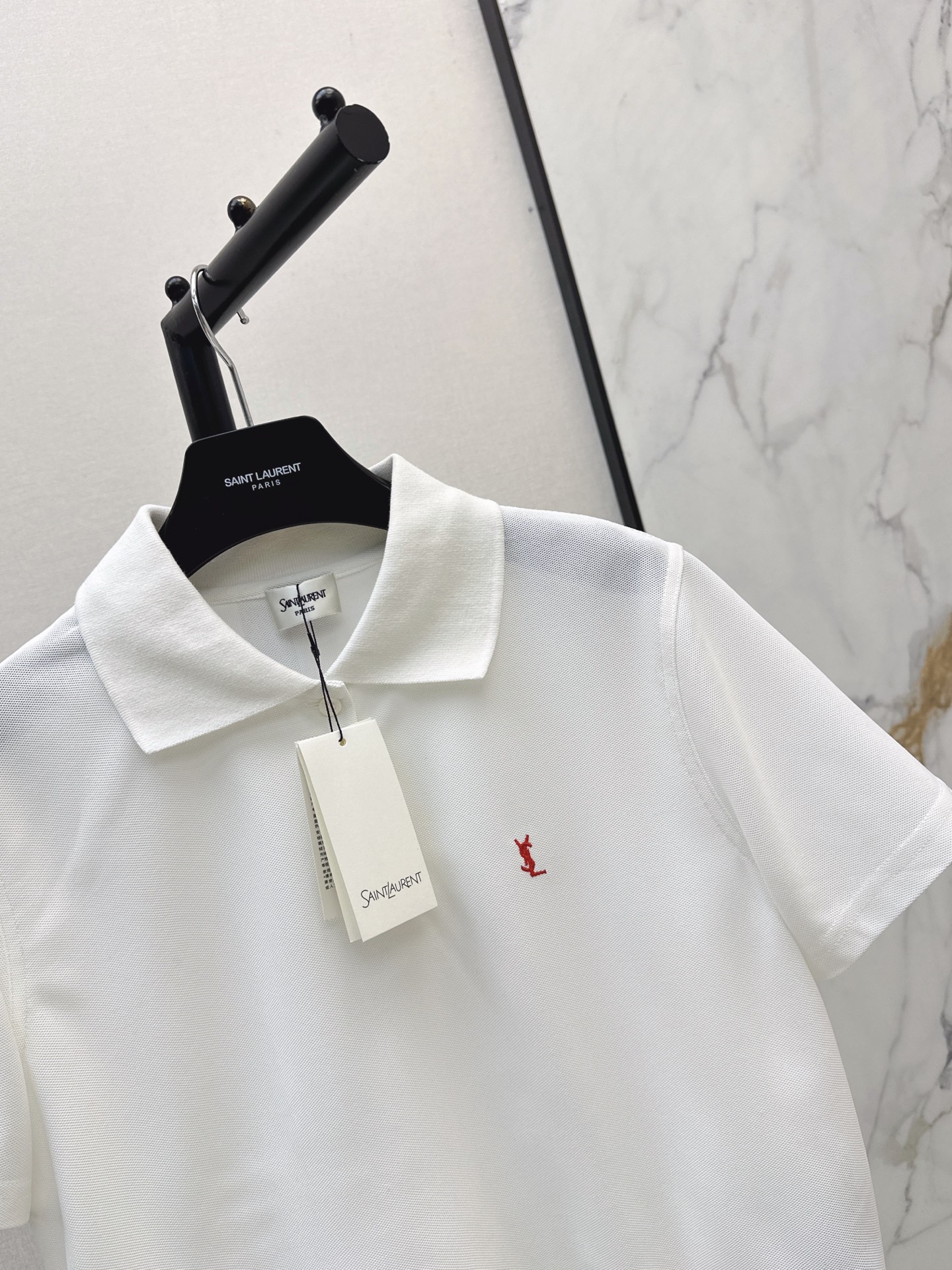 Sain 26ss cropped polo