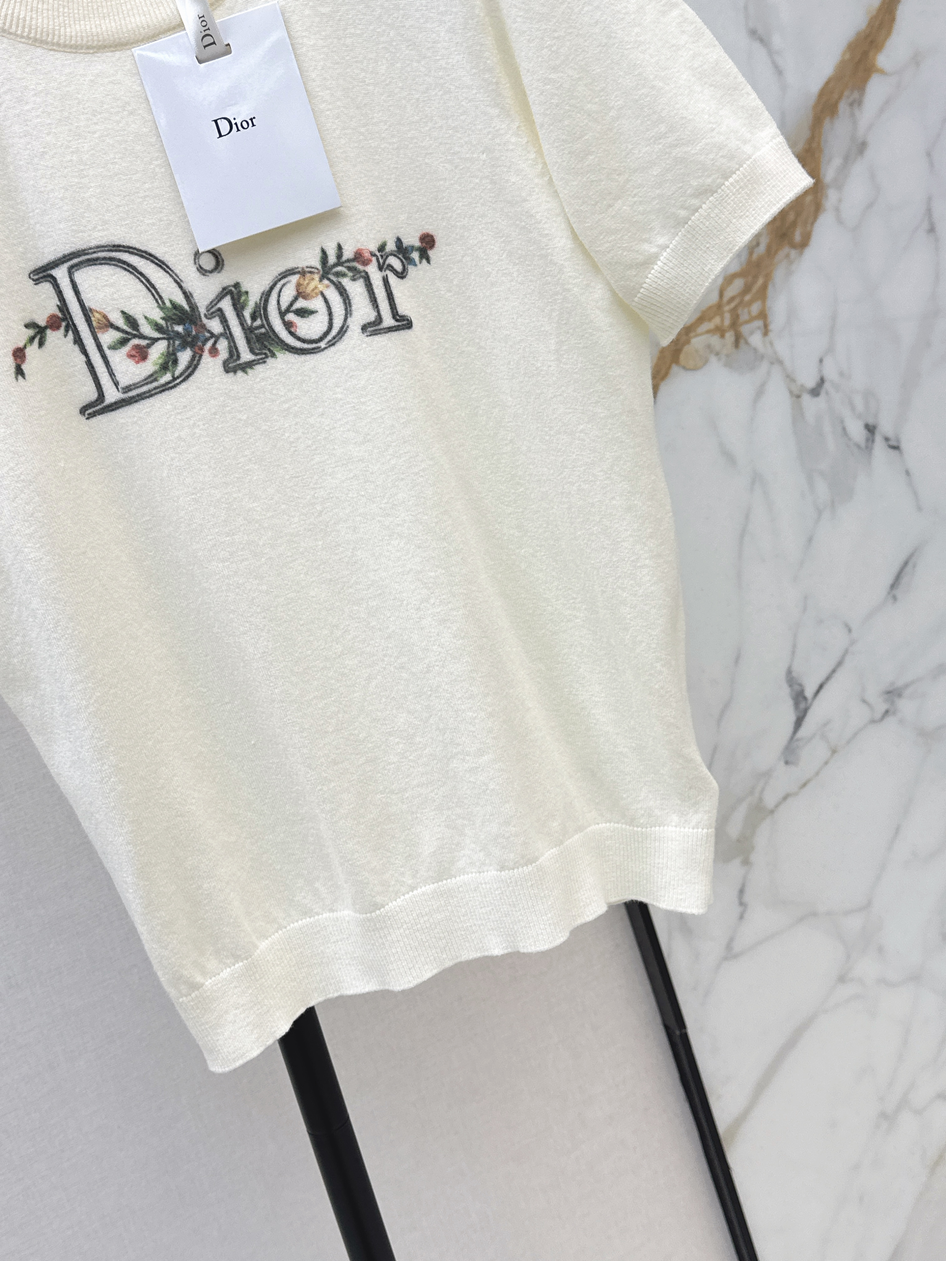 CD 26ss embroidery t-shirt