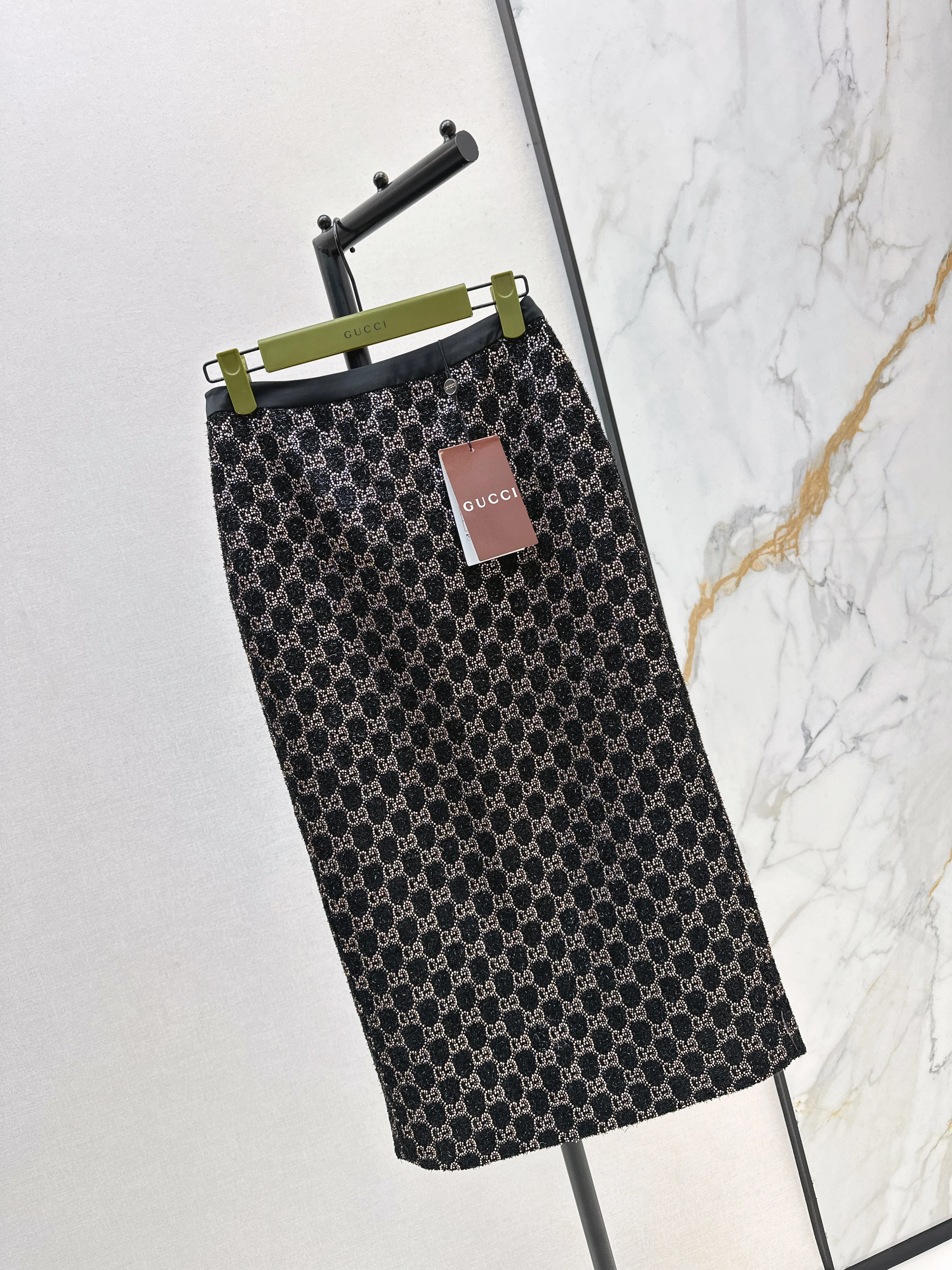 Gucc 26ss woven skirts