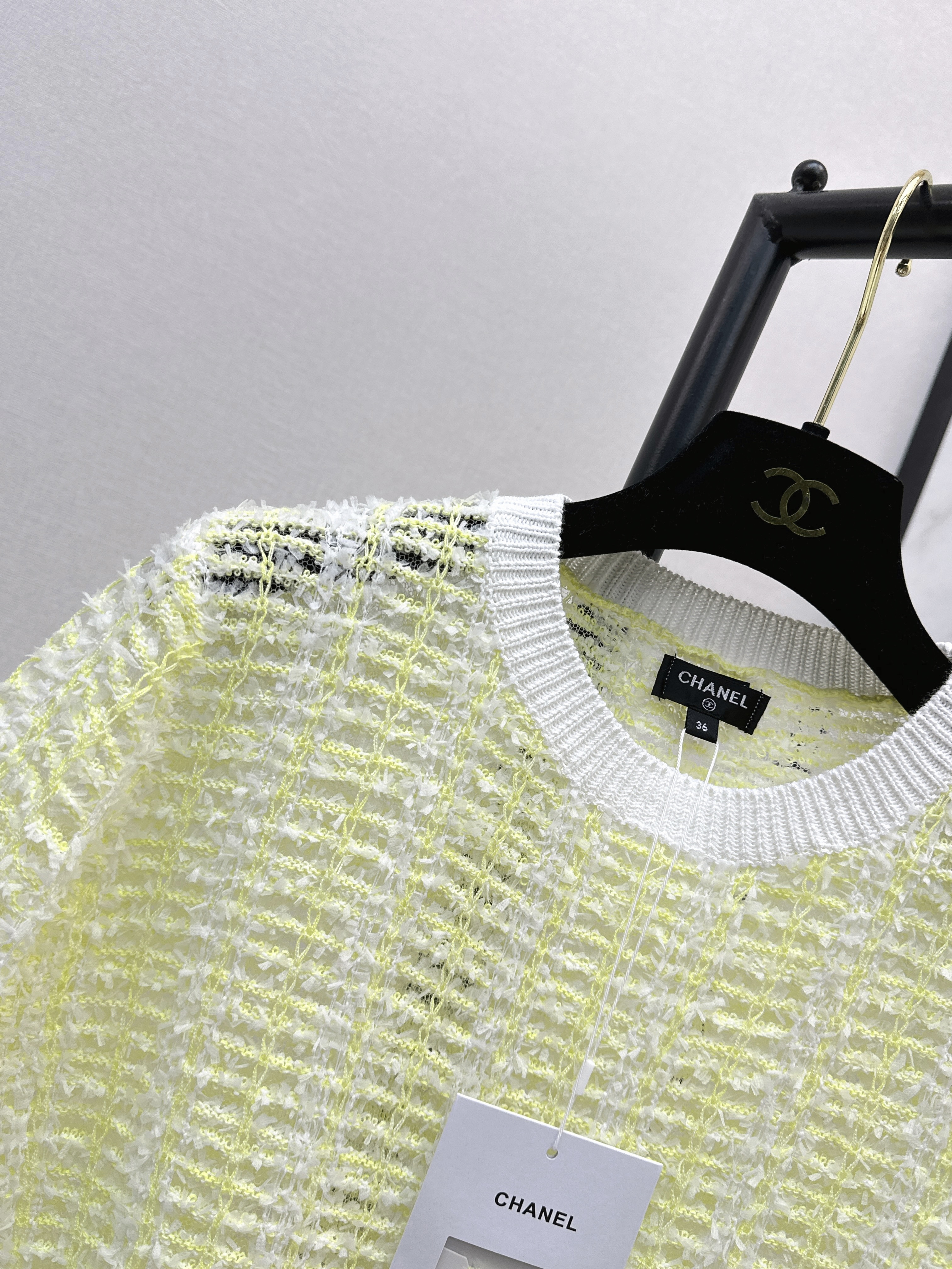 Chan 26ss knit top