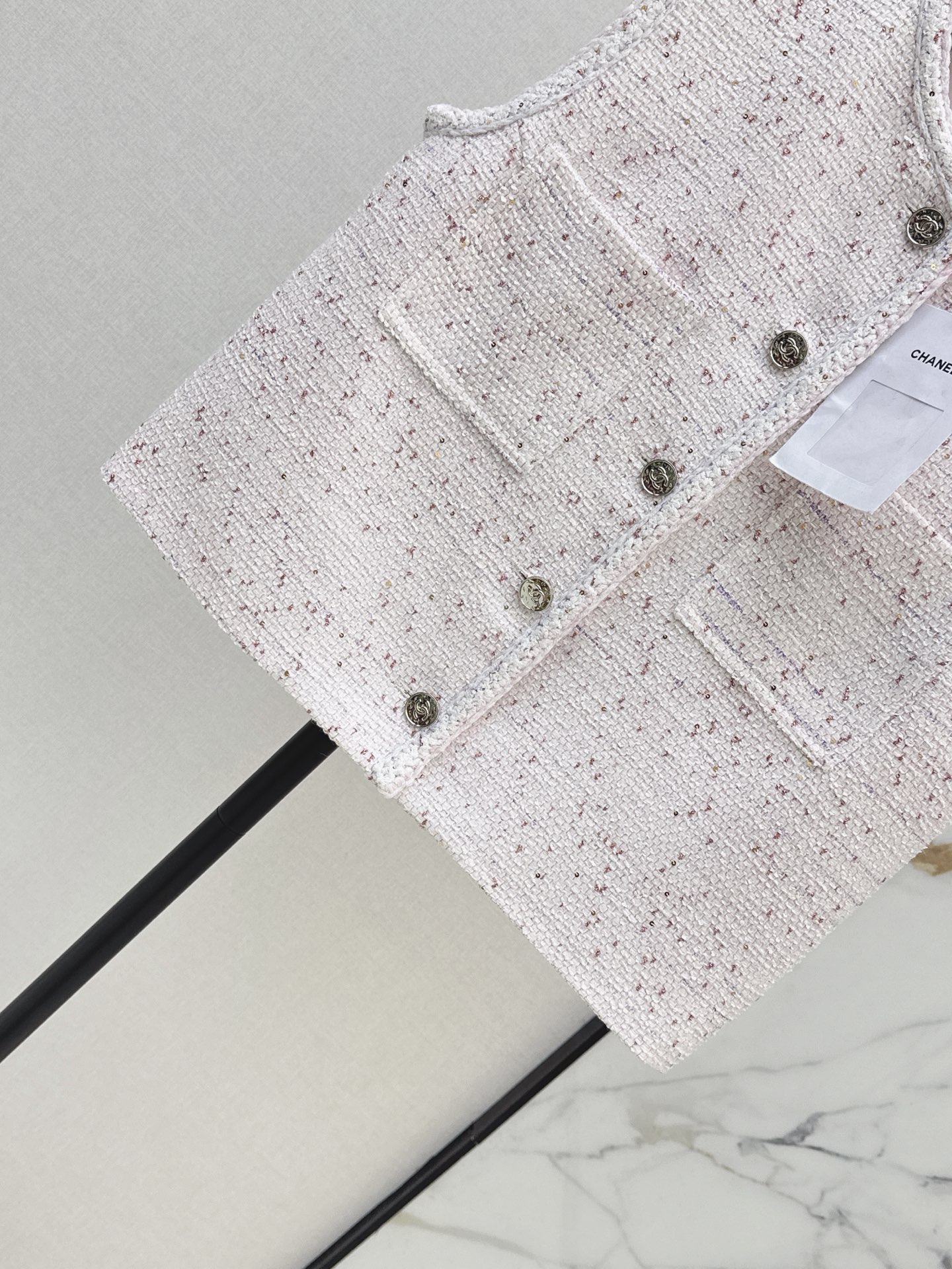Chan 26ss woven vest